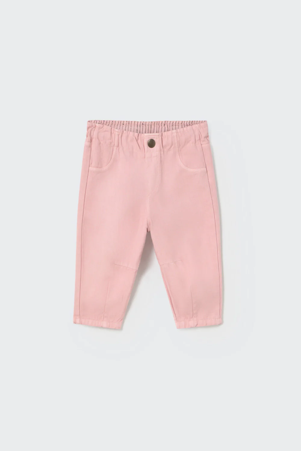 Organic Cotton Smooth Cotton Twill Baby Pants - Atenas - Image 3