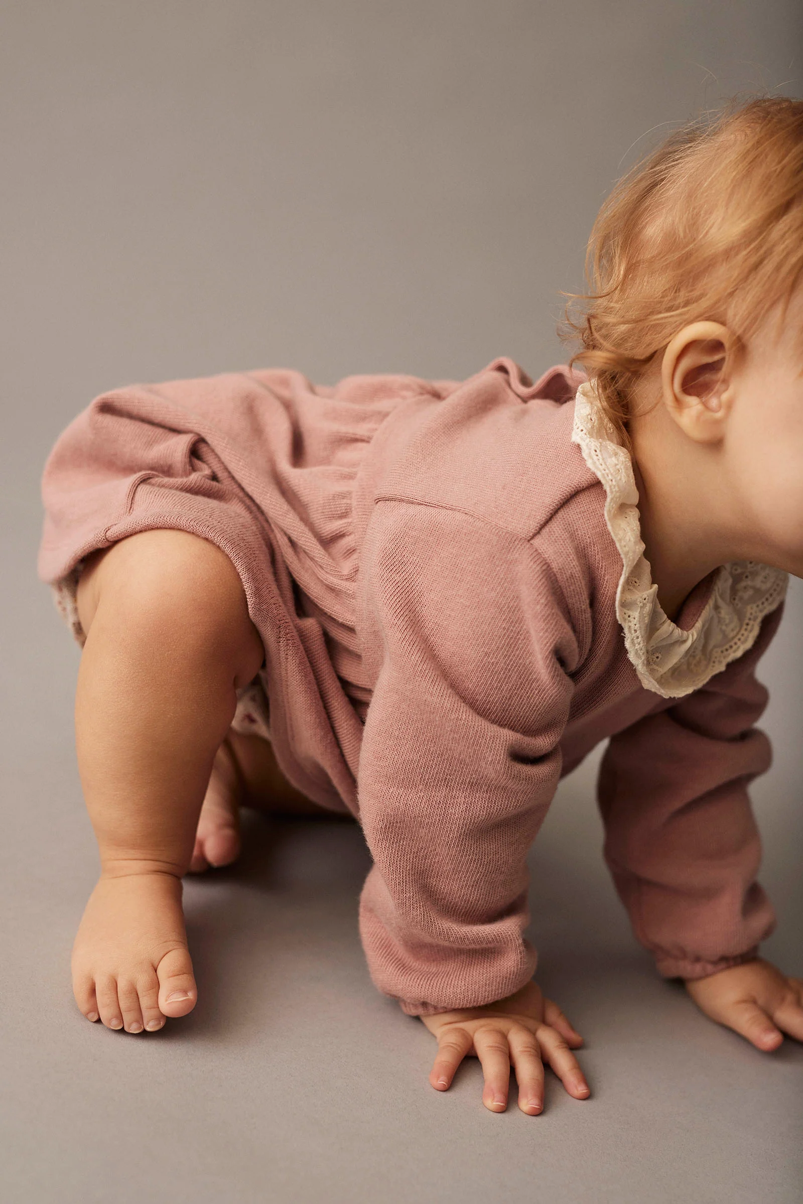 Soft Brushed Knit Baby Dress - Florida - Image 4