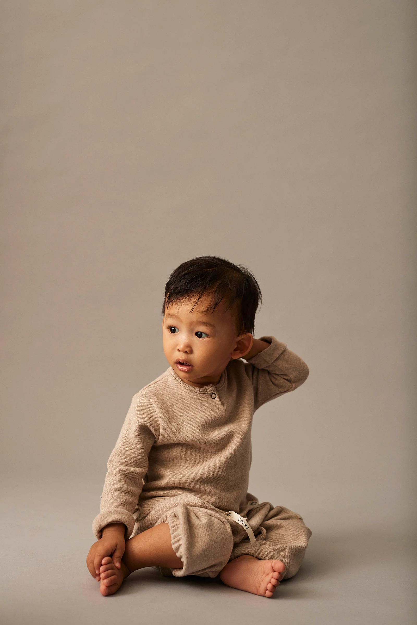 Soft Brushed Knit Baby Pants - Zack - Image 2