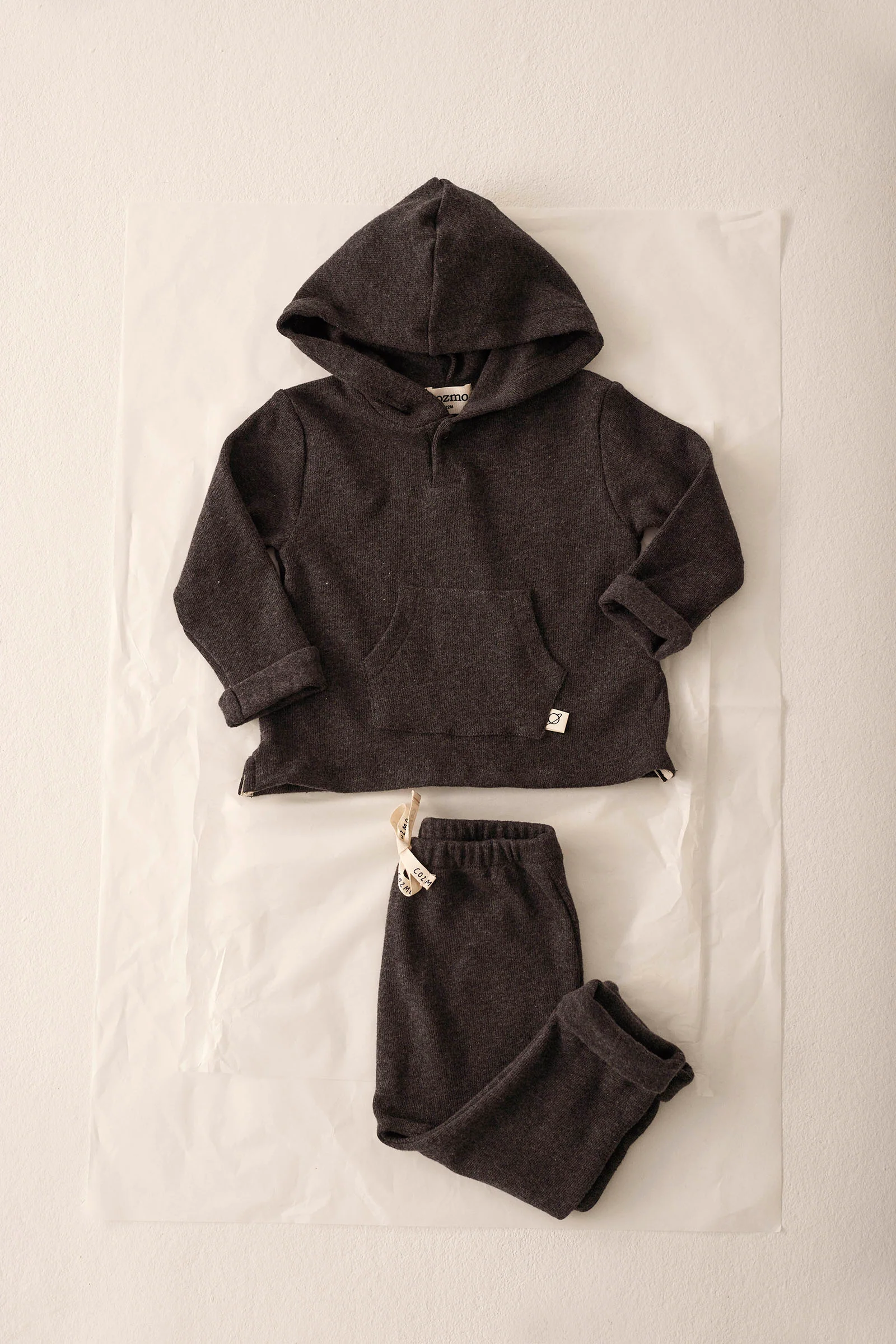 Soft Brushed Knit Hooded Baby Sweater - Hanoi - Image 2