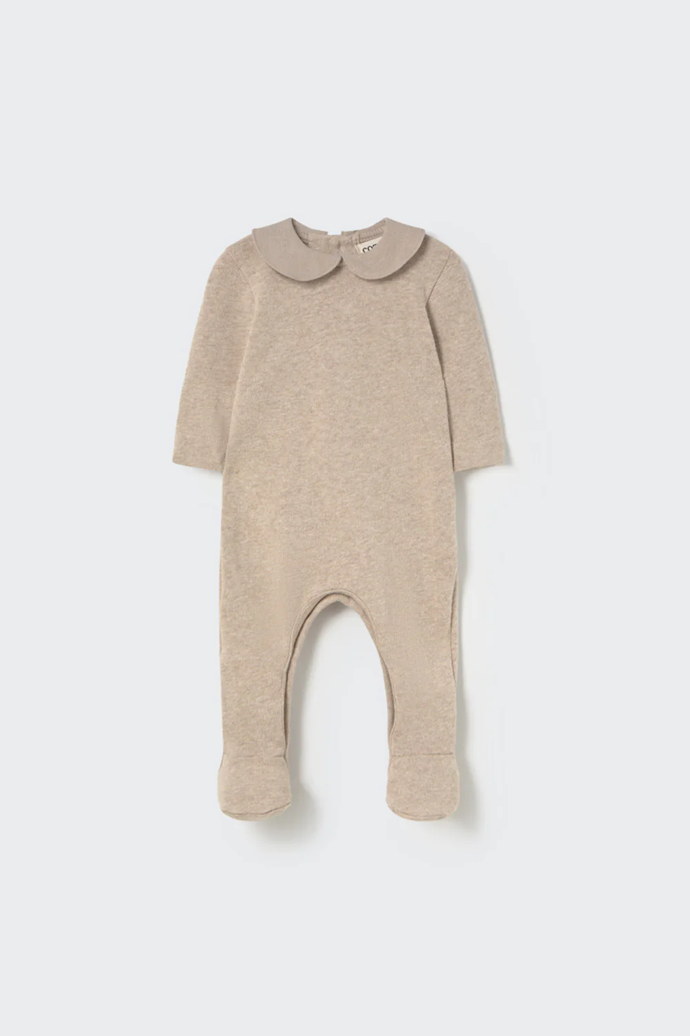 Soft Brushed Knit Newborn Jumpsuit - Alassio - Image 2