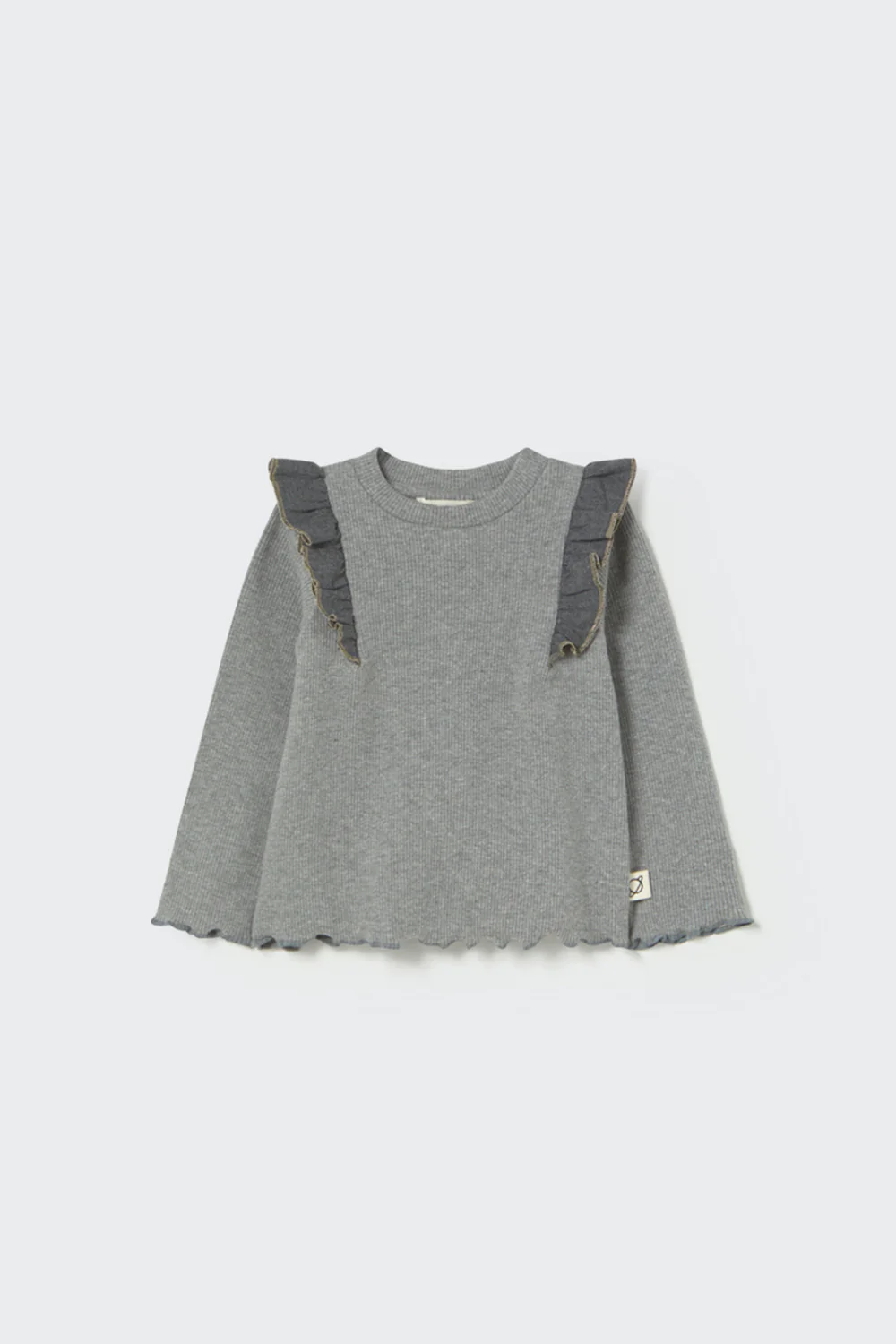 Soft Cotton Rib Baby Sweater - Vilna - Image 4