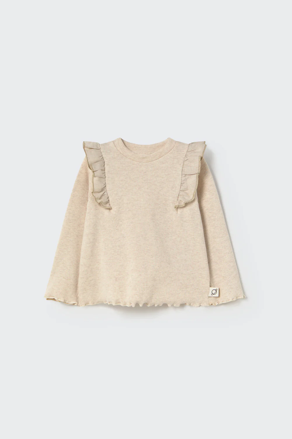 Soft Cotton Rib Baby Sweater - Vilna - Image 2