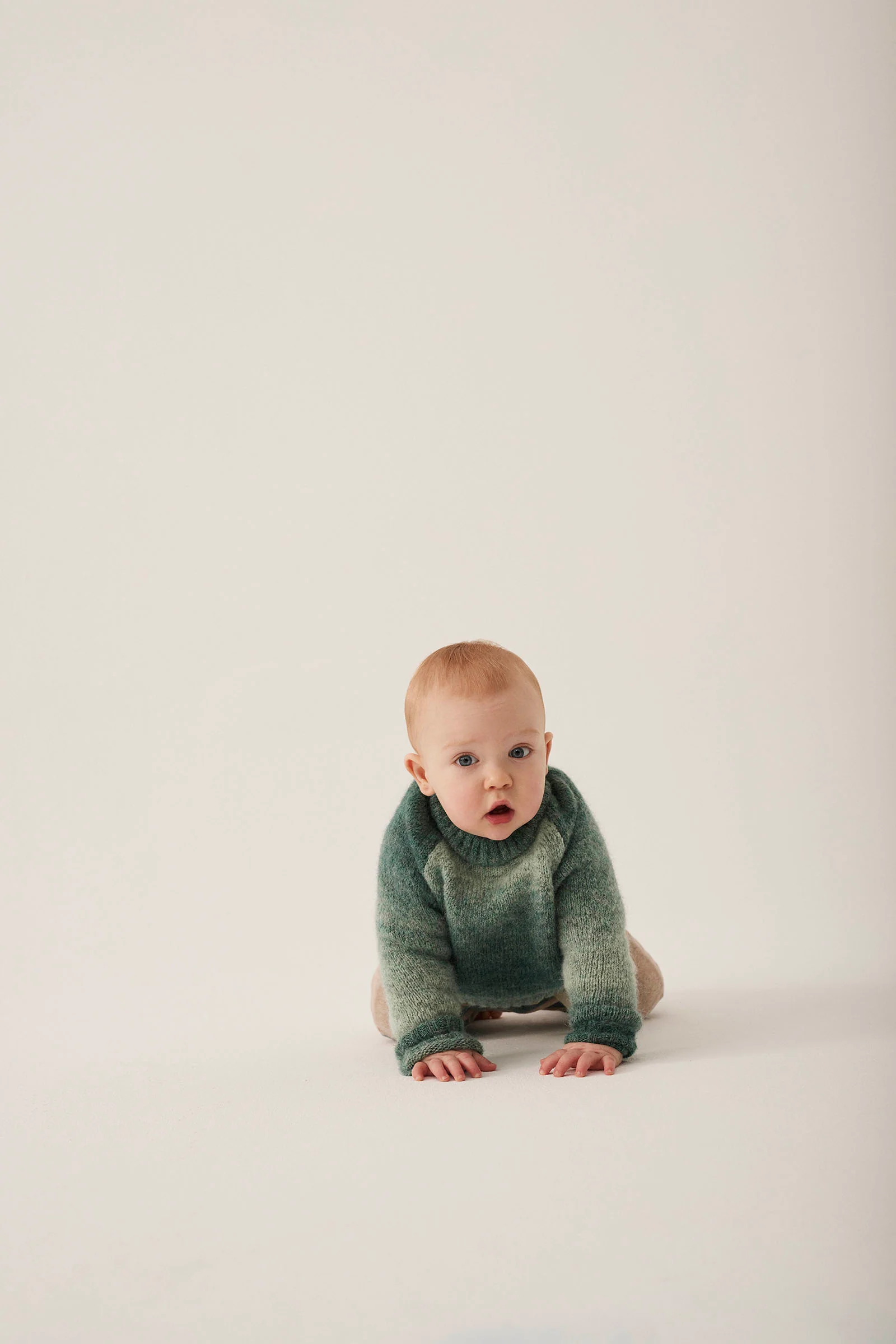 Soft Dyed Tricot Baby Sweater - Cannes - Image 10