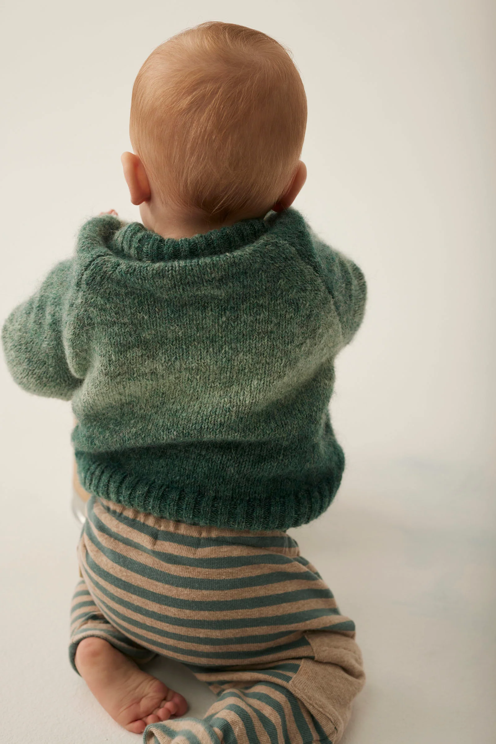 Soft Dyed Tricot Baby Sweater - Cannes - Image 8