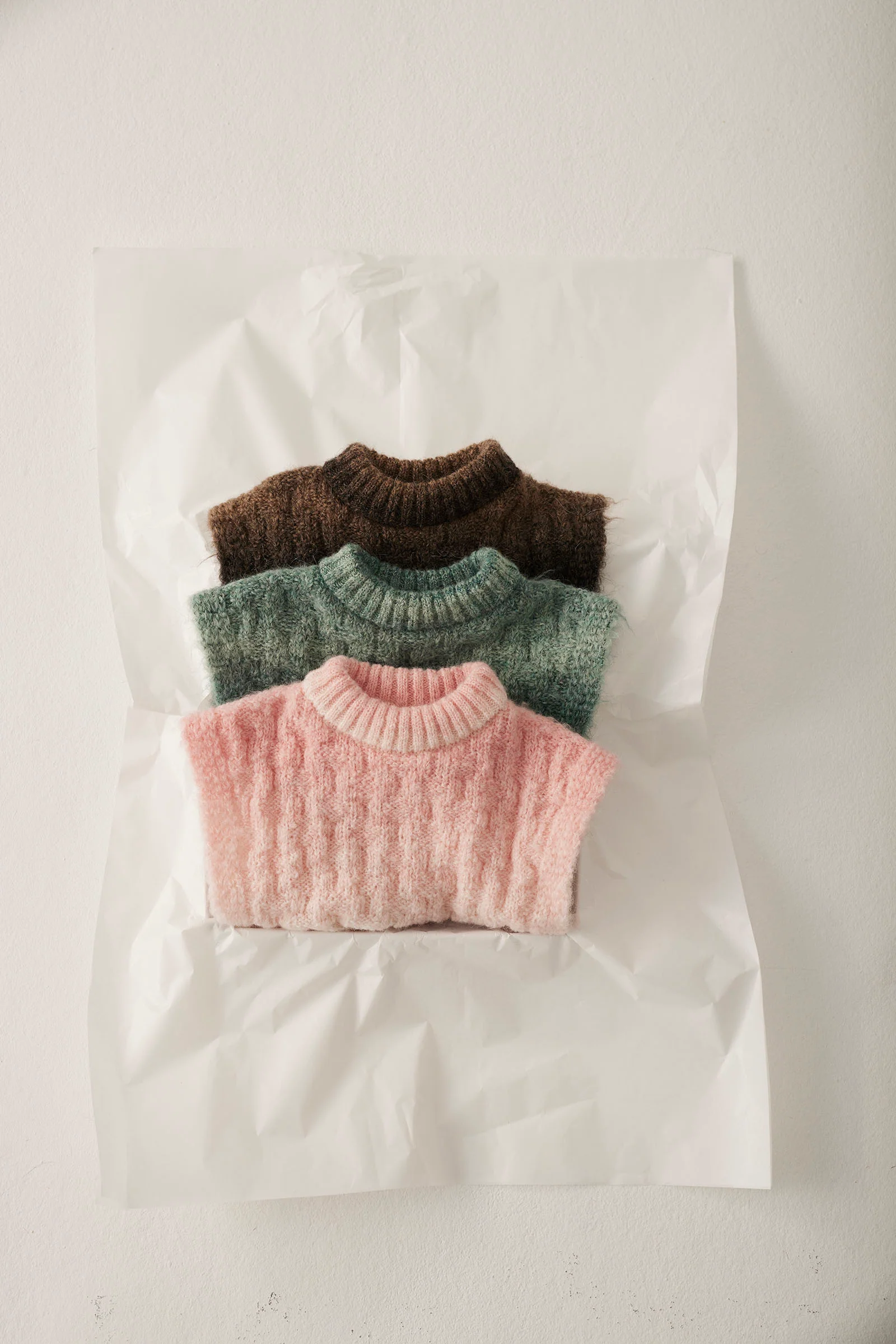 Soft Dyed Tricot Baby Vest - Parma - Image 5