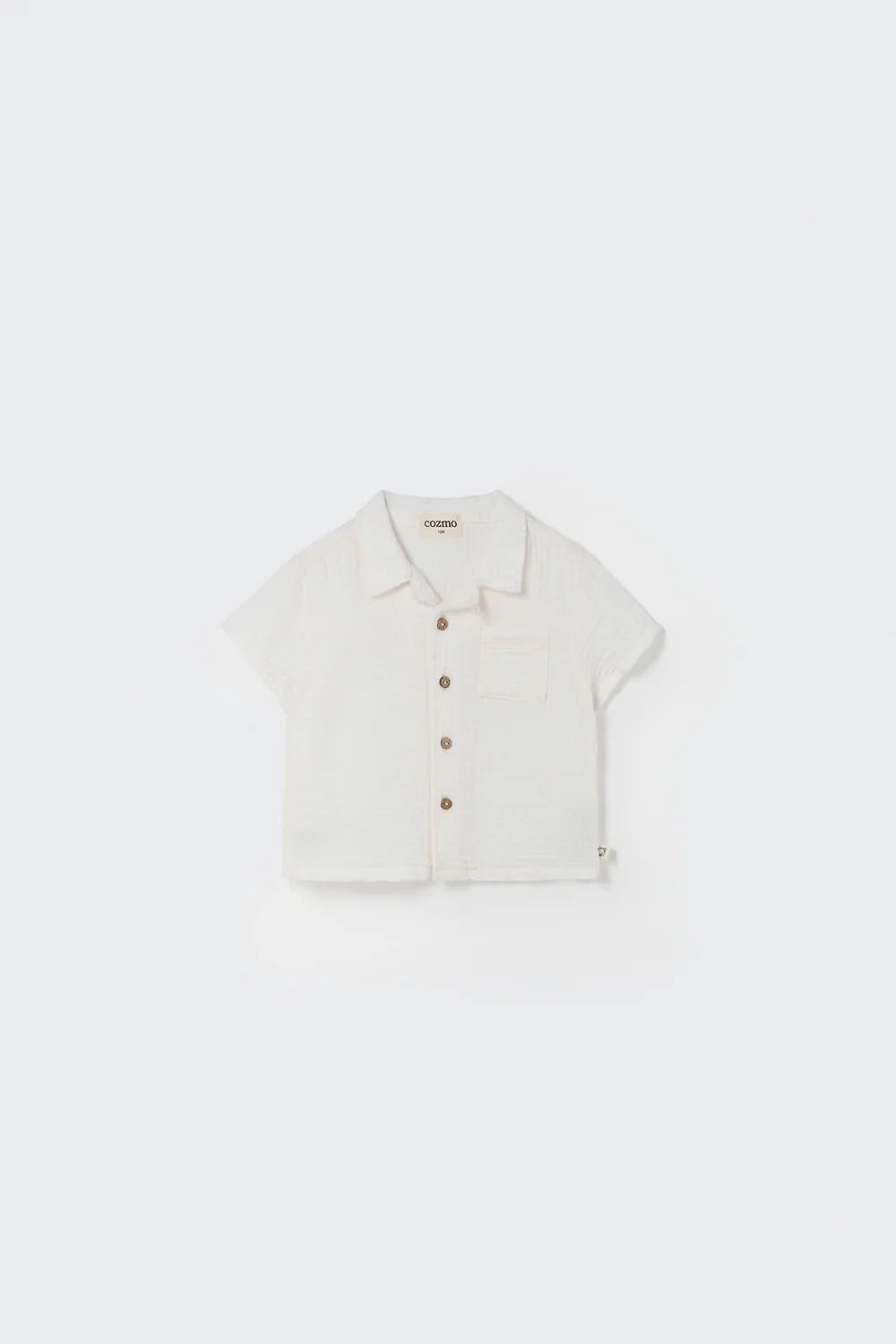 SOFT GAUZE BABY SHORT SLEEVES SHIRT - ABEL - Image 10