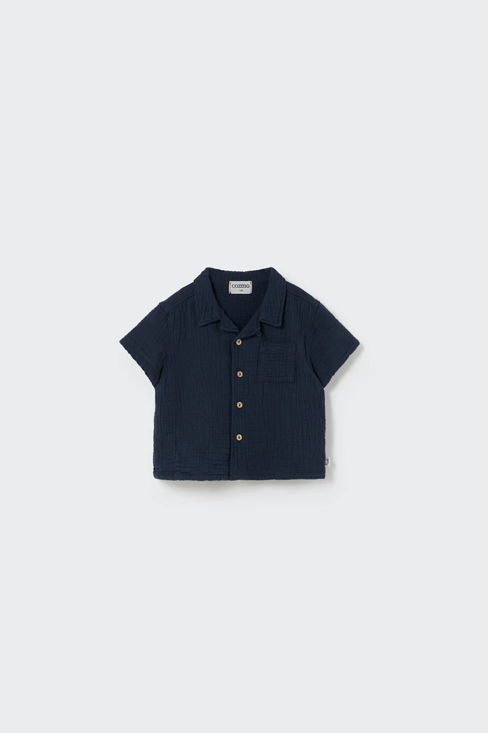 SOFT GAUZE BABY SHORT SLEEVES SHIRT - ABEL - Image 11