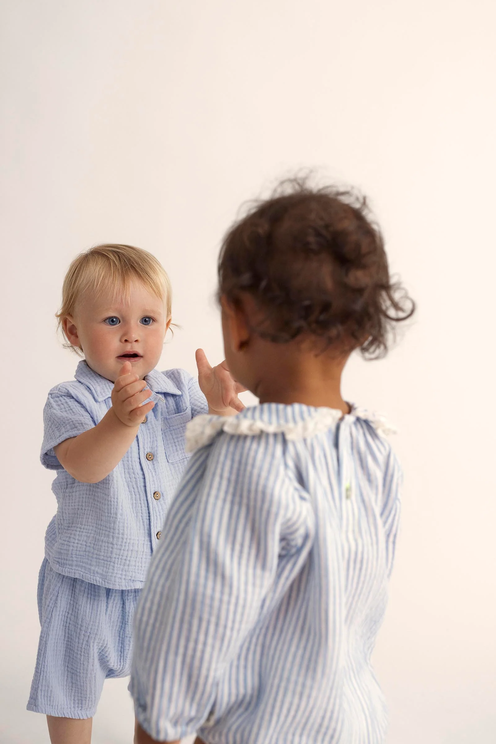 SOFT GAUZE BABY SHORT SLEEVES SHIRT - ABEL - Image 7