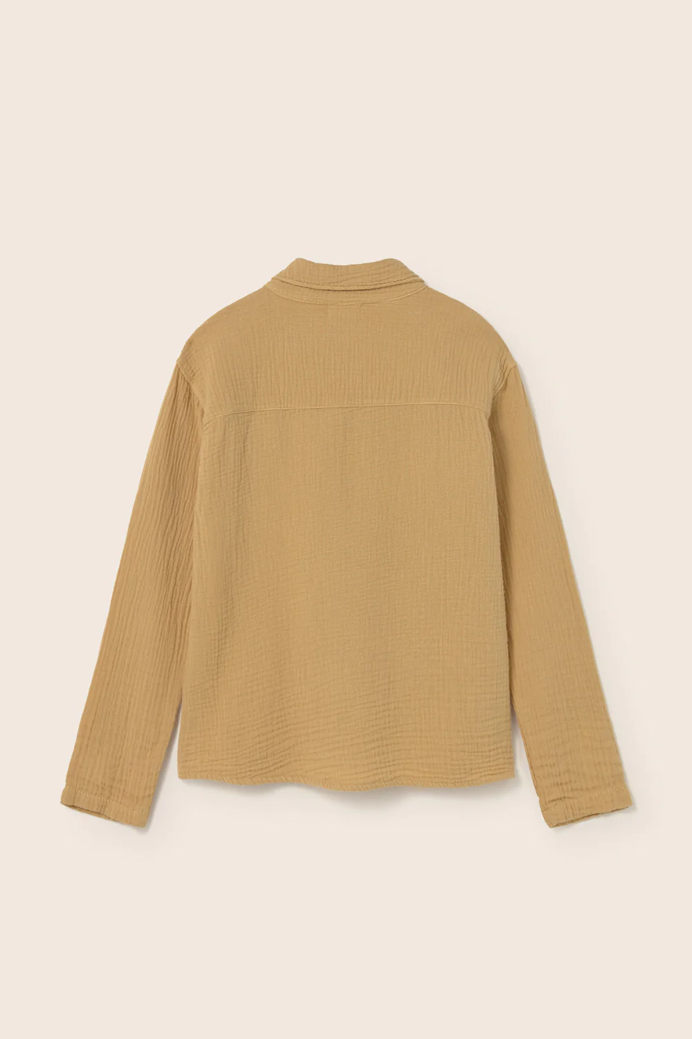 Soft Gauze Cotton Long Sleeves Shirt - Image 4