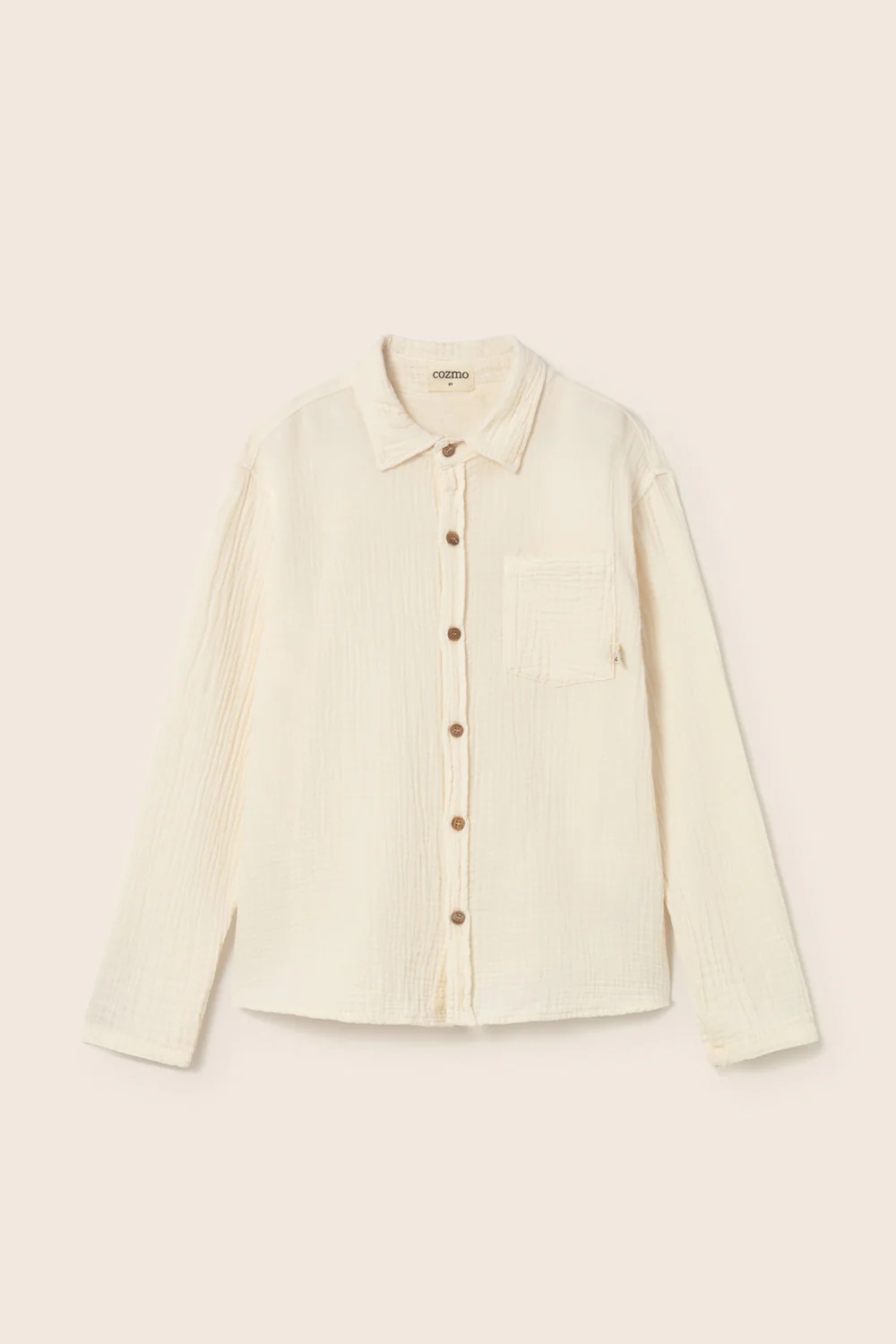 Soft Gauze Cotton Long Sleeves Shirt - Image 6