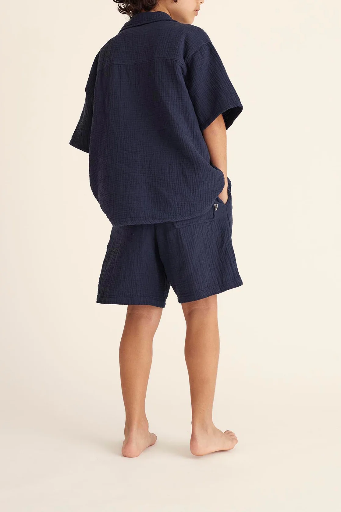 SOFT GAUZE SHORT SLEEVES SHIRT - ABEL - Image 5