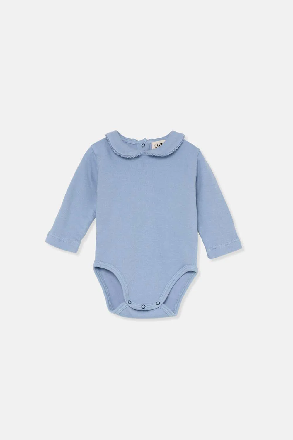SOFT JERSEY NEWBORN LACE BODYSUIT - Image 5