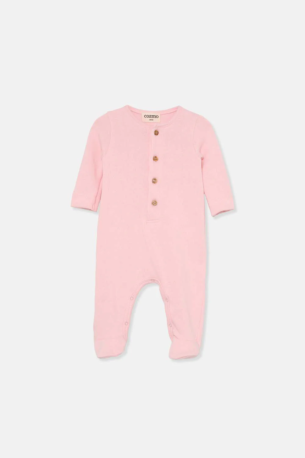 SOFT KNIT NEWBORN JUMPSUIT - Image 5