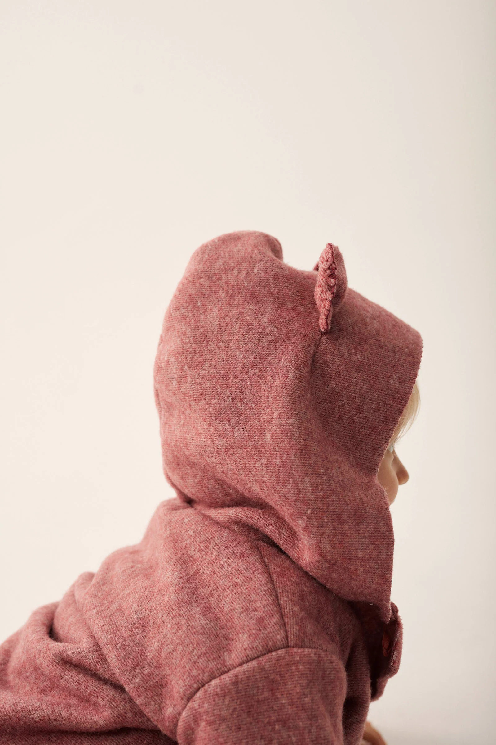 Soft Mélange Bamboo Baby Coat - Tunis - Image 2