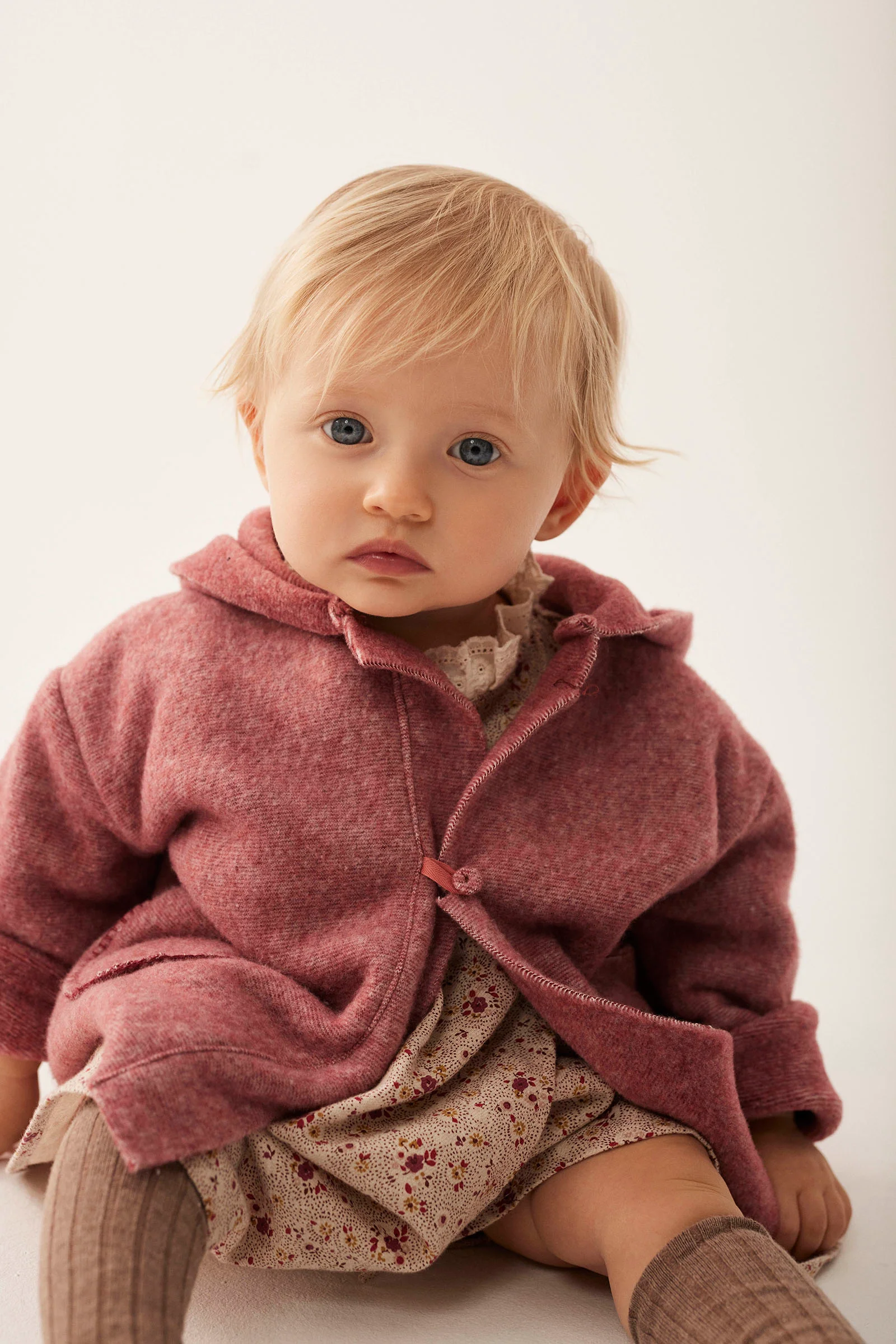 Soft Mélange Bamboo Baby Coat - Tunis - Image 3
