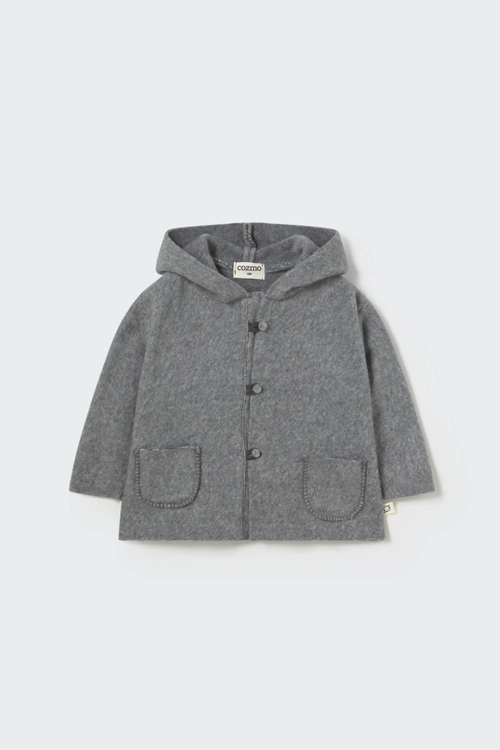Soft Mélange Bamboo Baby Coat - Tunis - Image 5