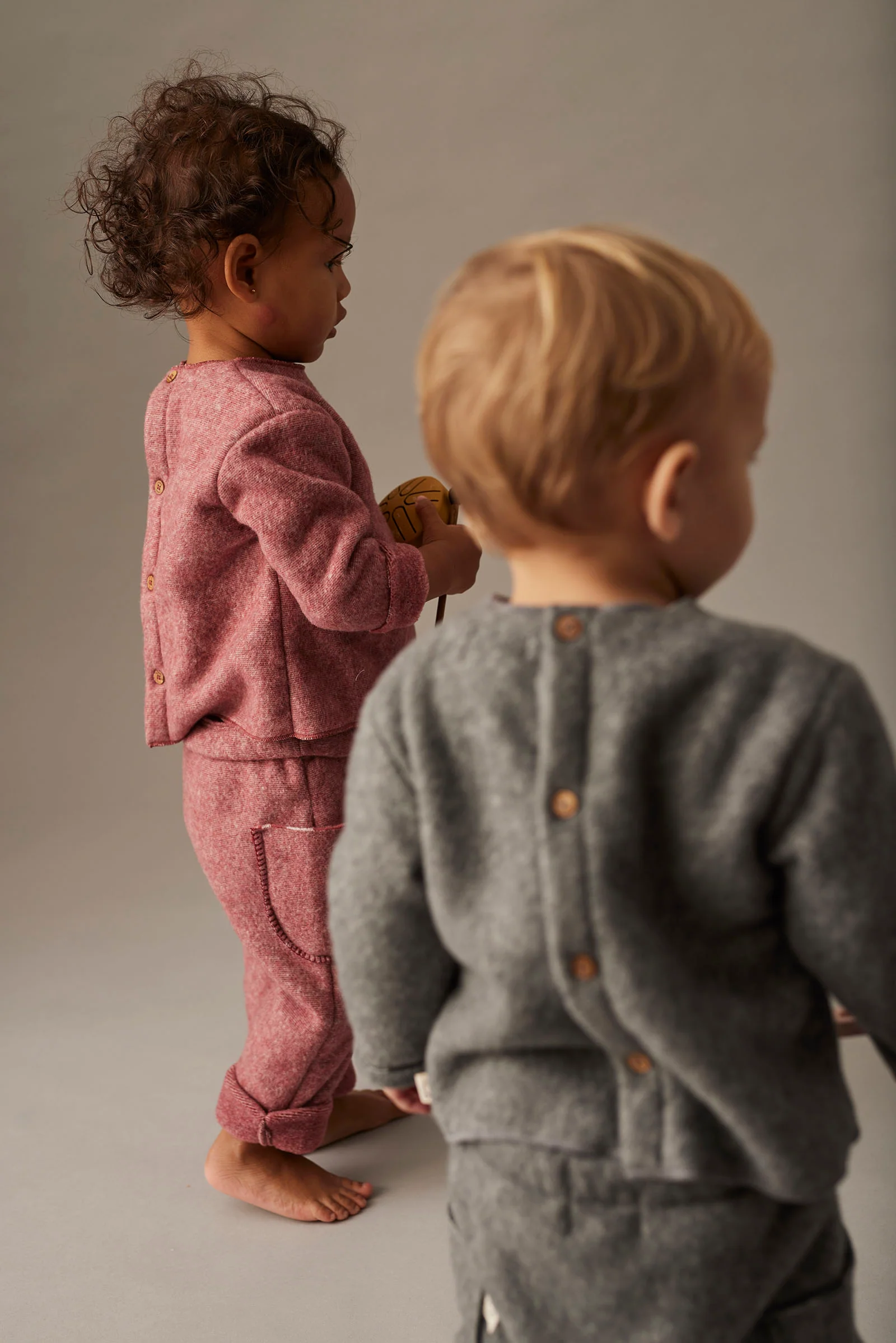 Soft Mélange Bamboo Baby Pants - Porto