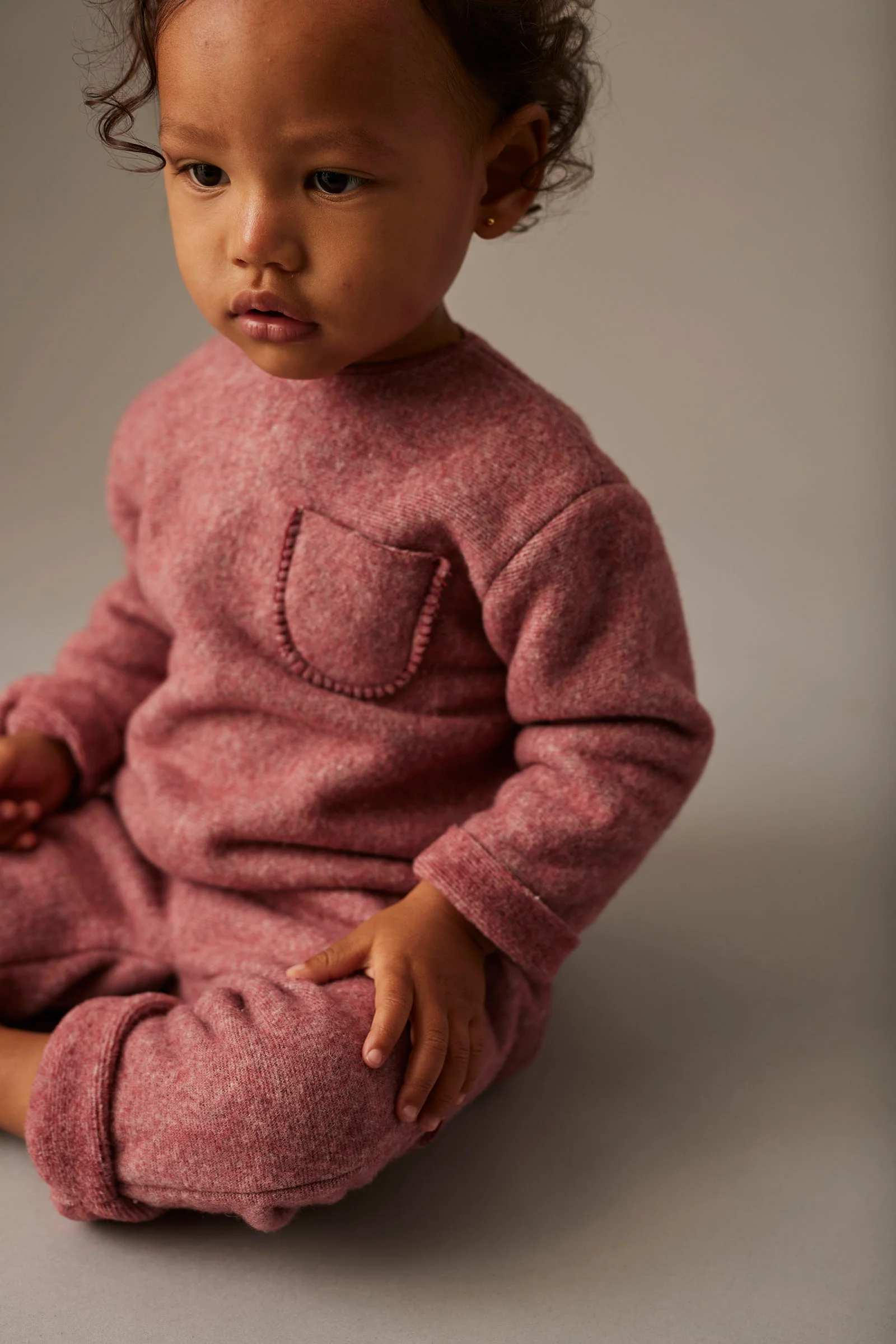 Soft Mélange Bamboo Baby Pants - Porto - Image 2
