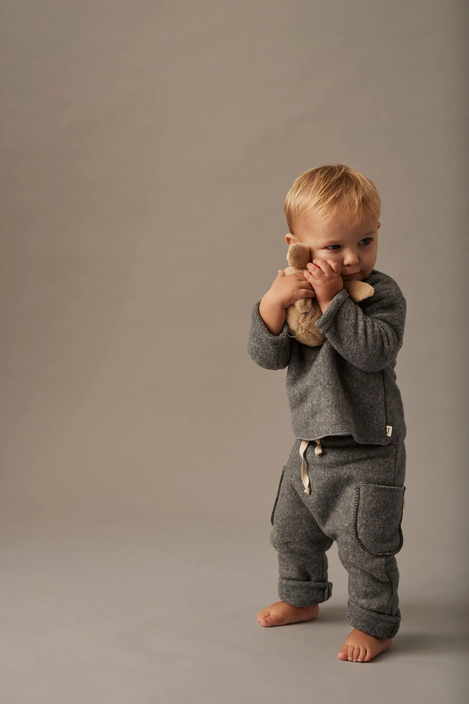 Soft Mélange Bamboo Baby Pants - Porto - Image 4