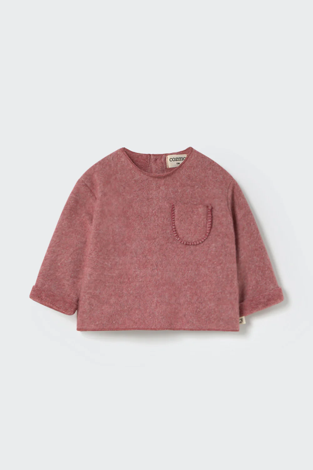 Soft Mélange Bamboo Baby Sweater - Lagos - Image 8