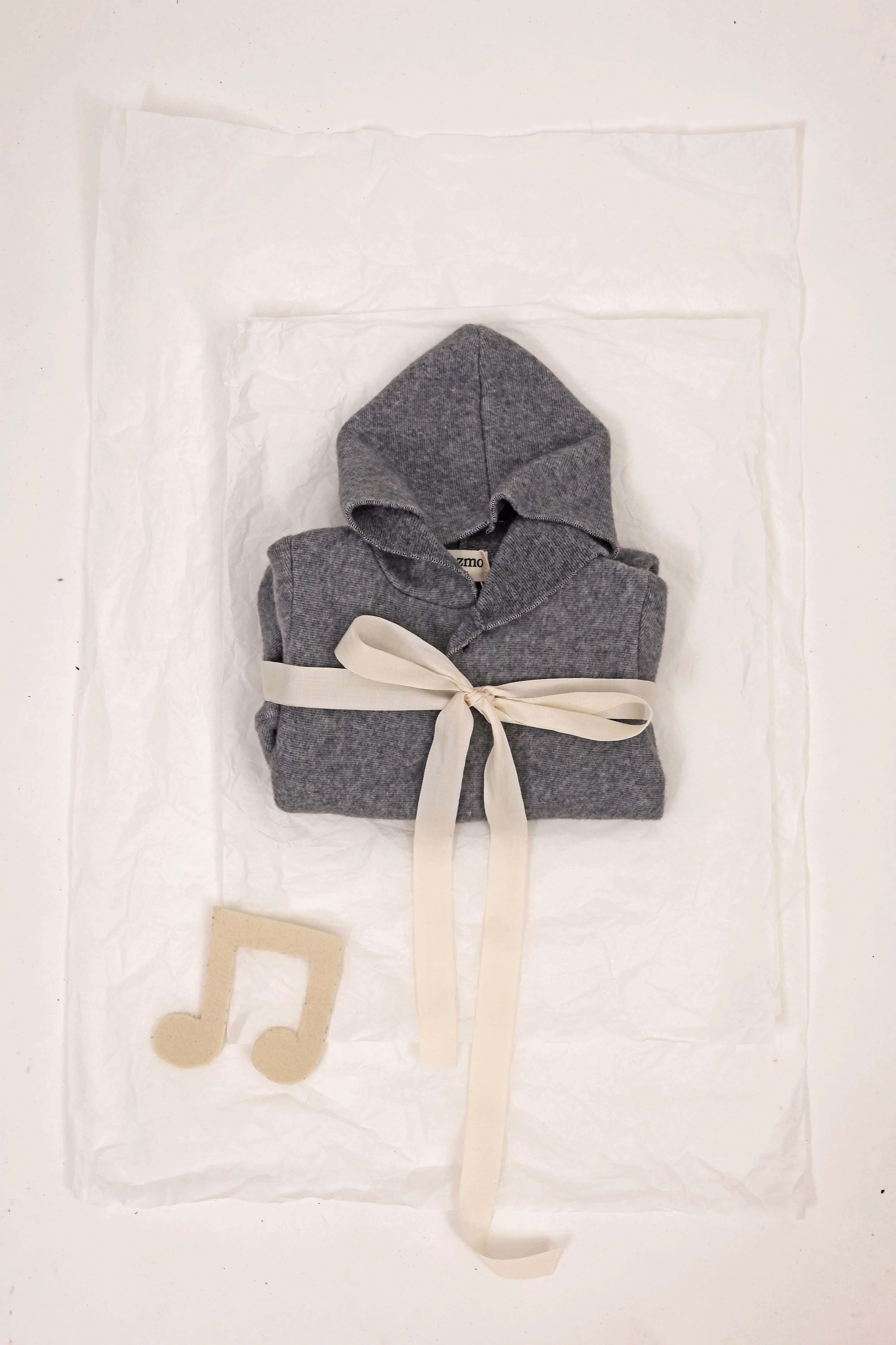 Soft Mélange Bamboo Newborn Bearsuit - Jade - Image 2