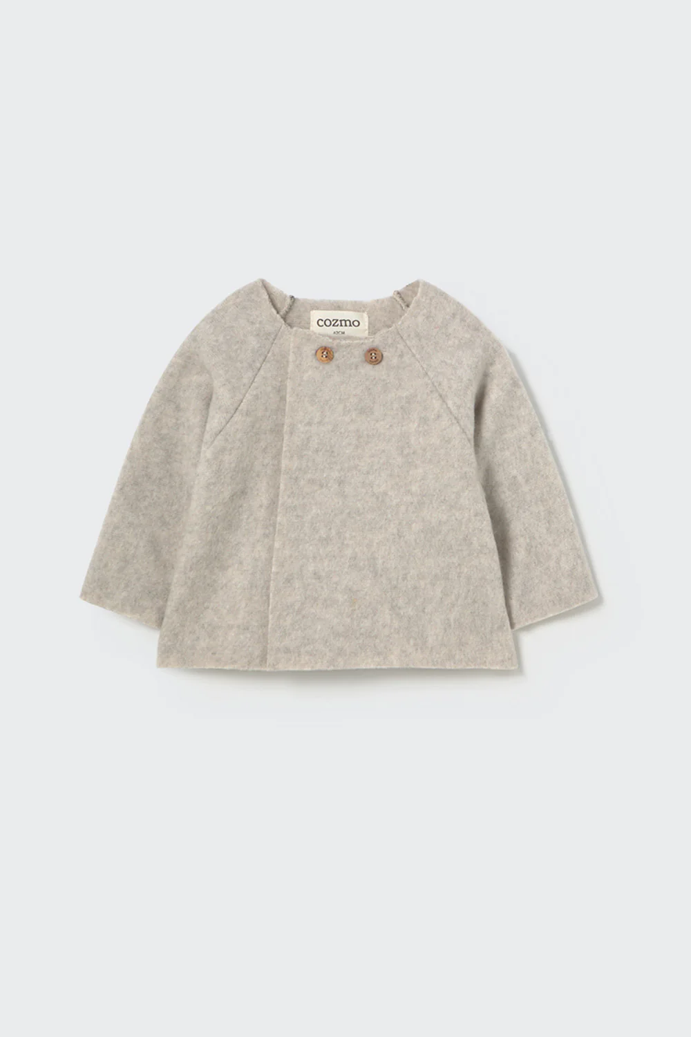 Soft Mélange Bamboo Newborn Jacket - Limnos