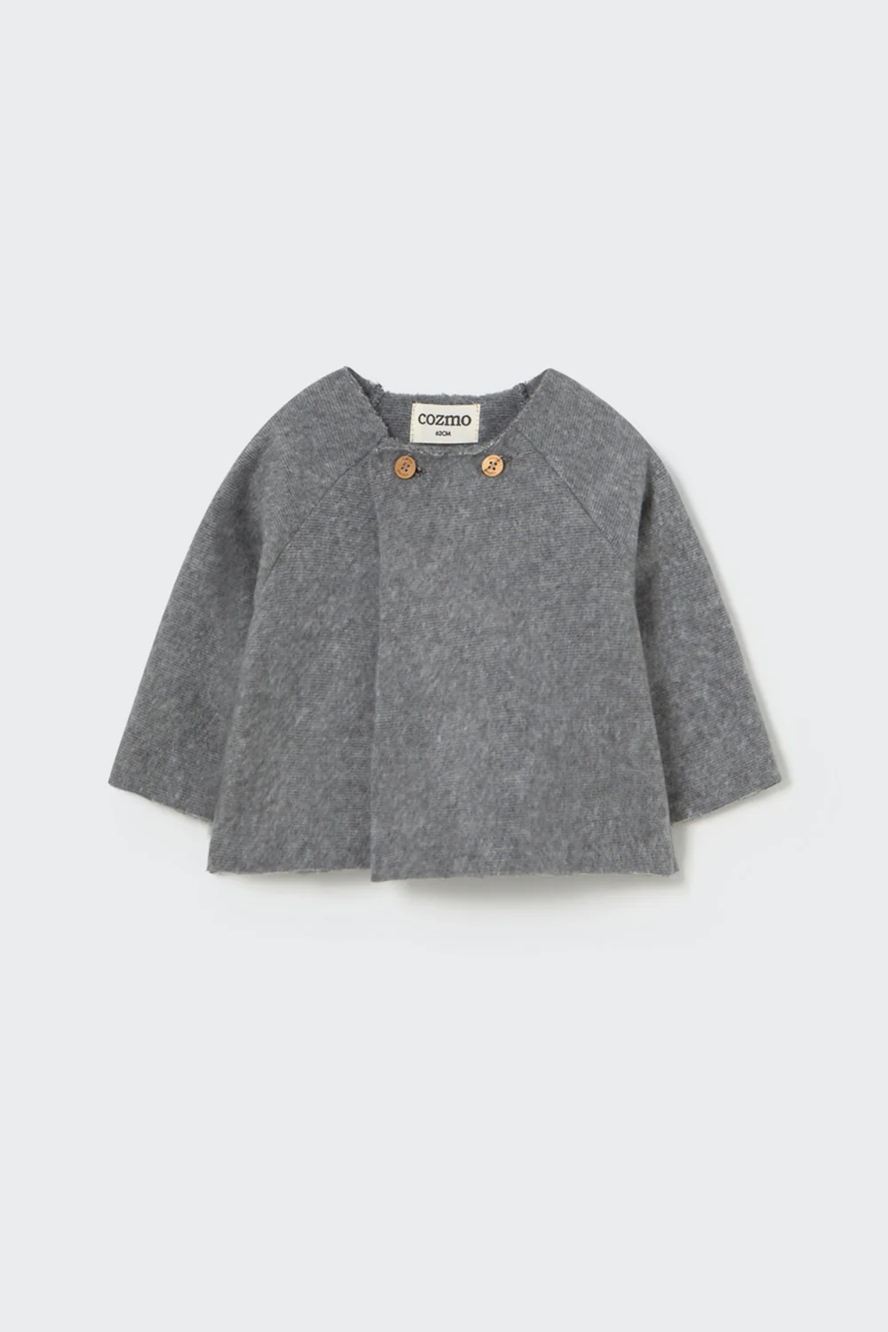 Soft Mélange Bamboo Newborn Jacket - Limnos - Image 2