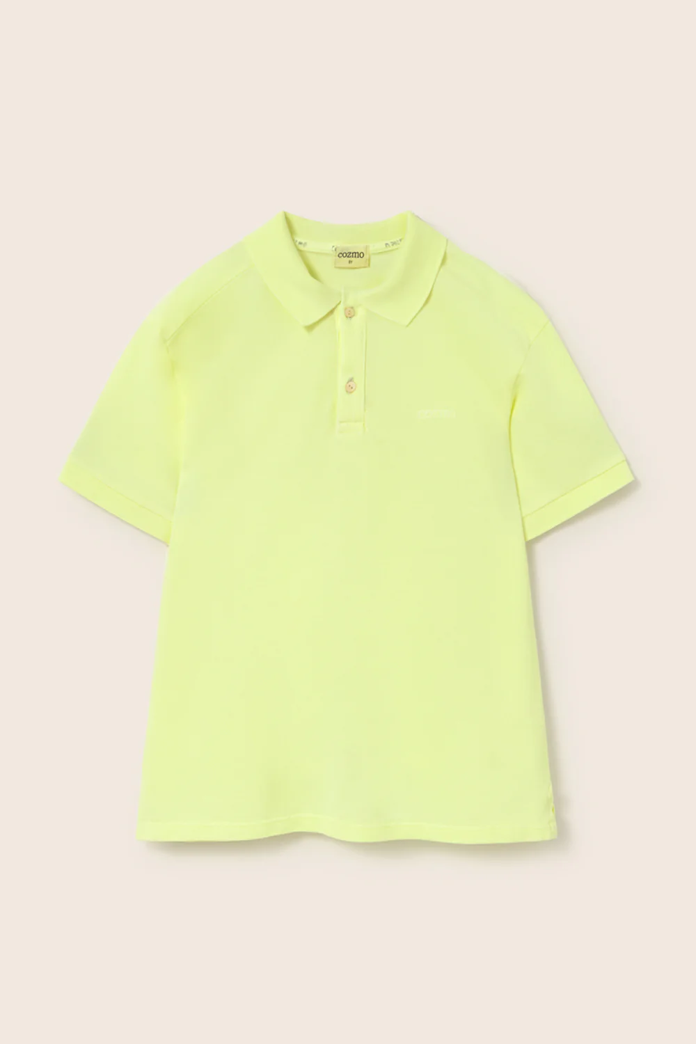 Soft Pique Cotton Polo T-Shirt - Image 3