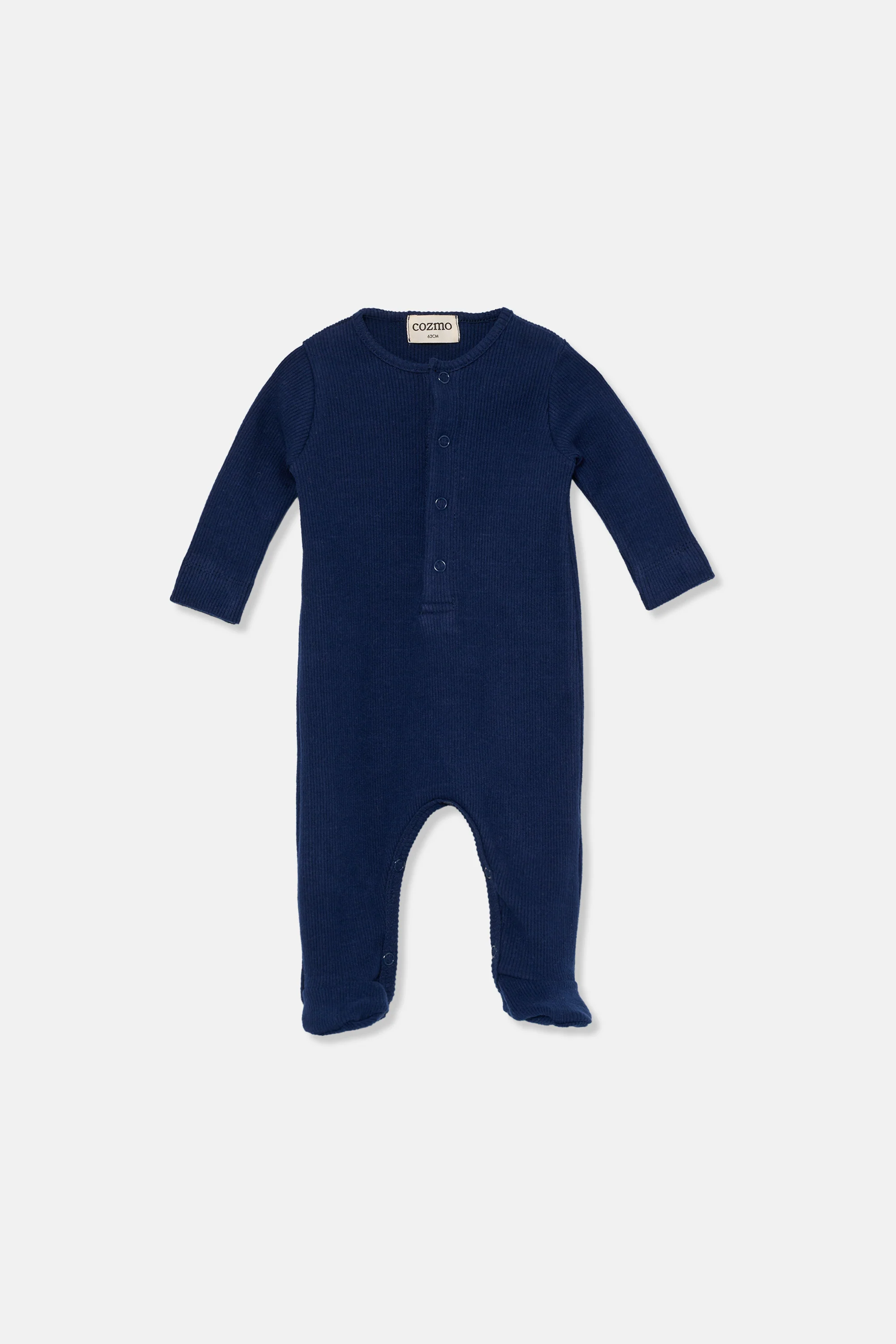 SOFT RIB NEWBORN JUMPSUIT - Image 3