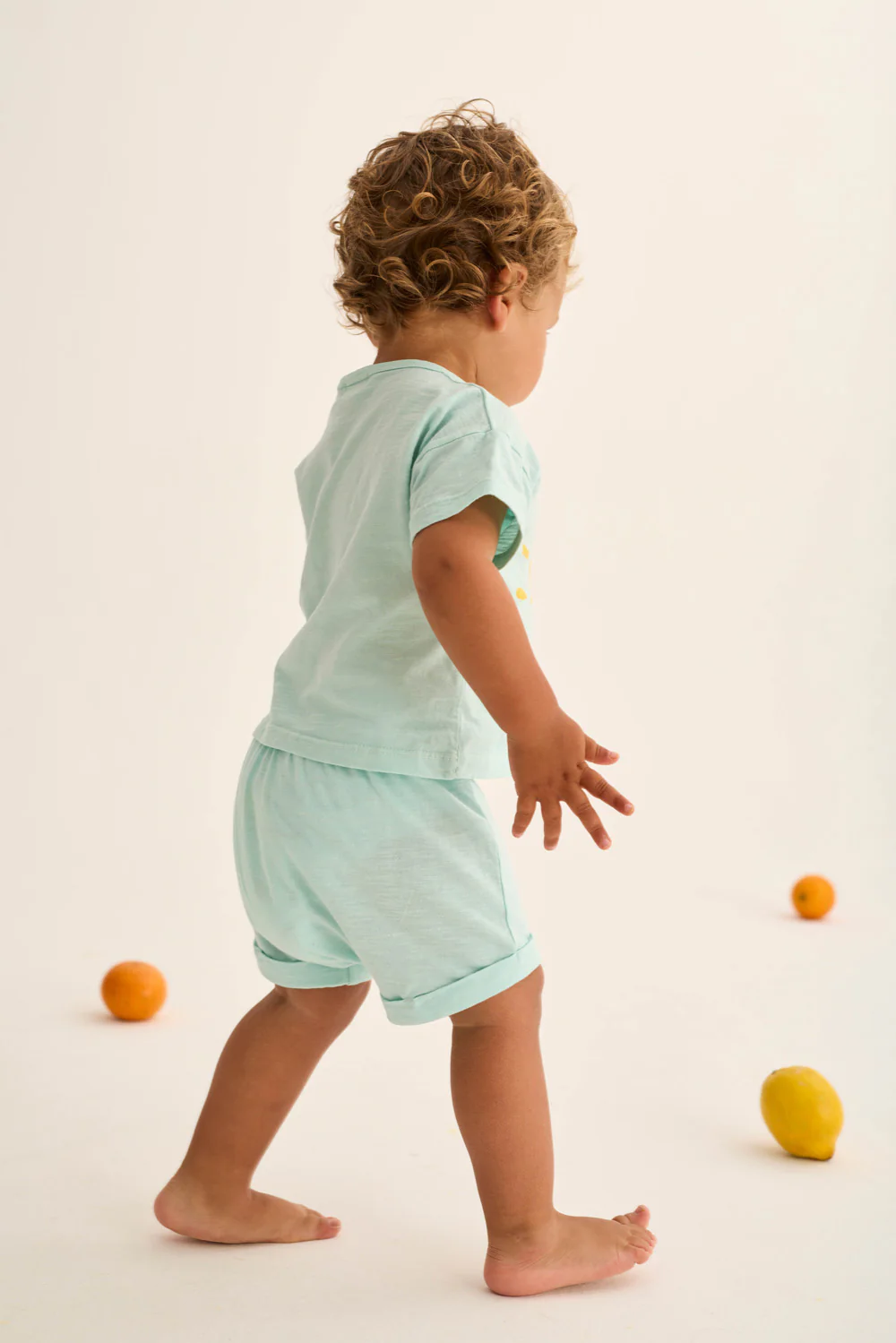 Soft Slub Cotton Baby Shorts - Image 3