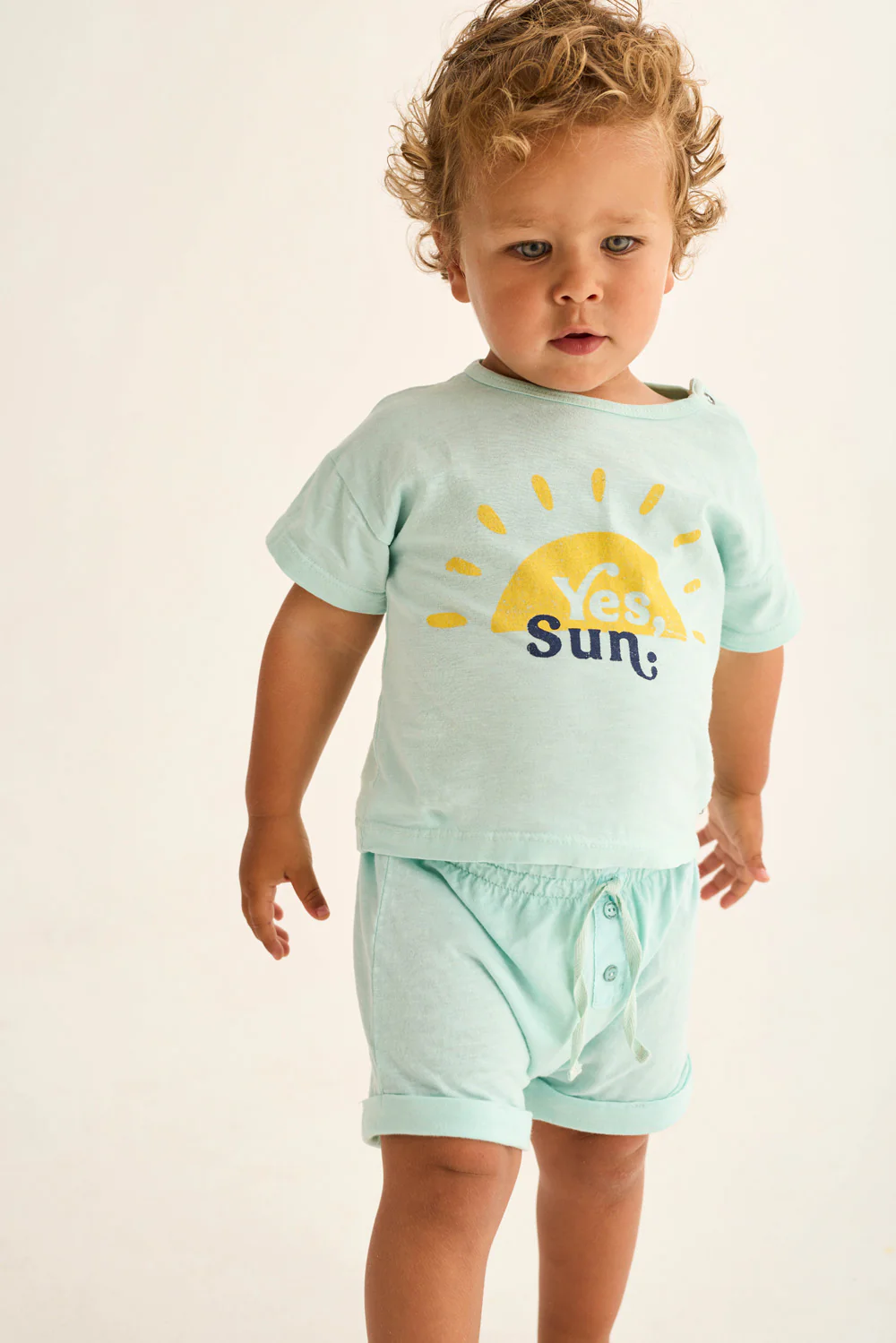 Soft Slub Cotton Baby Shorts - Image 4