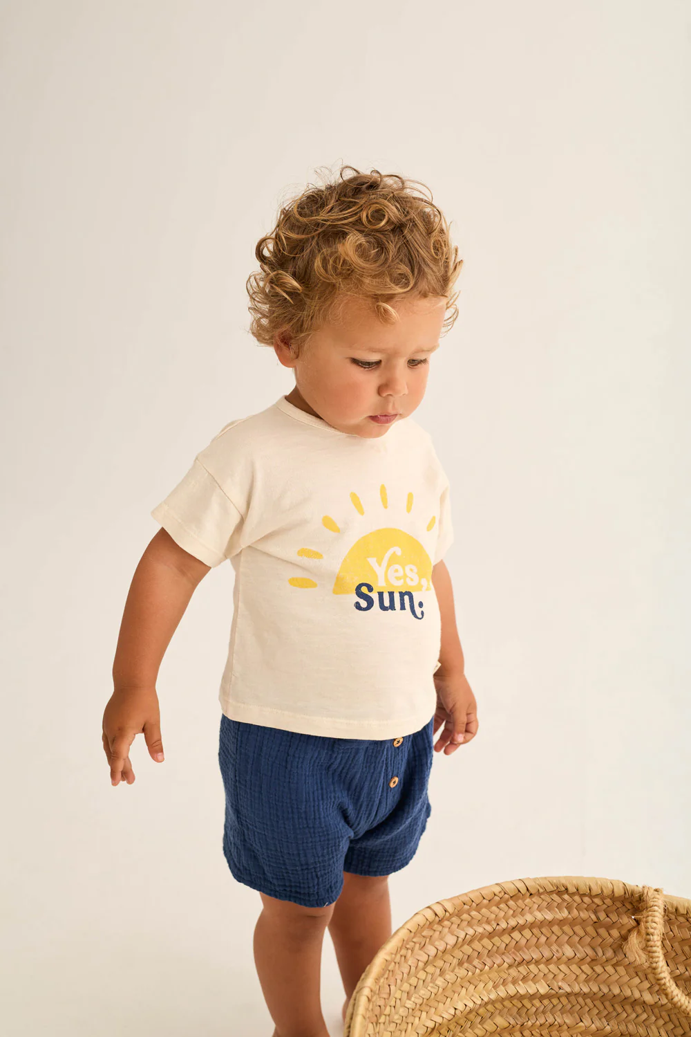 Soft Slub Cotton Print Baby T-Shirt Sun - Image 10