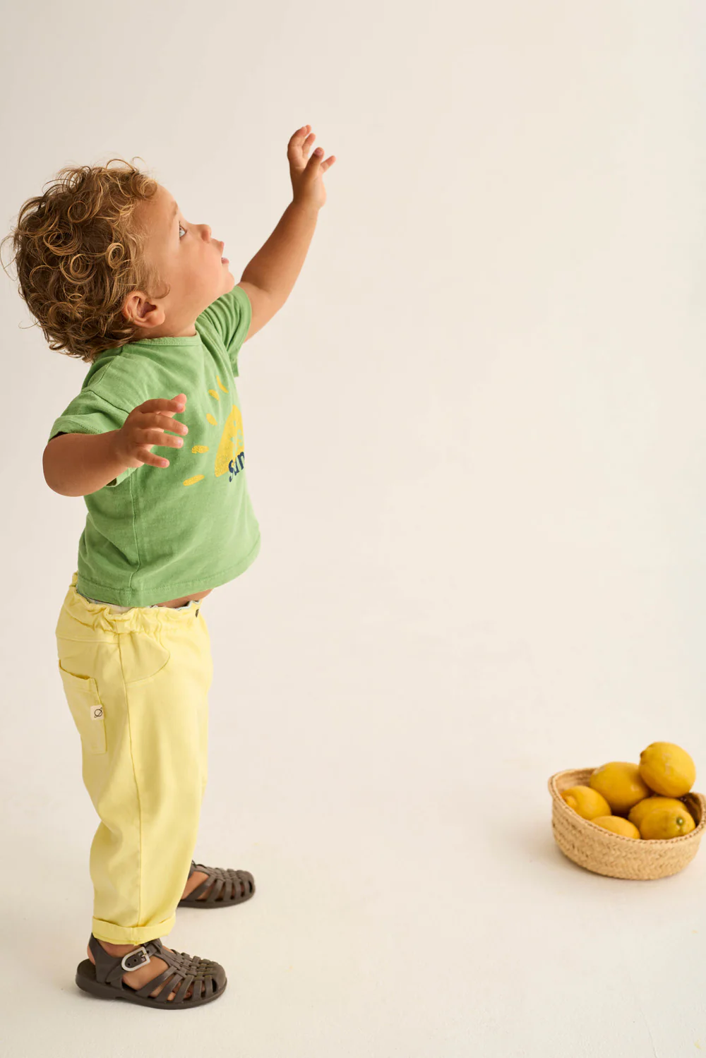 Soft Slub Cotton Print Baby T-Shirt Sun - Image 8