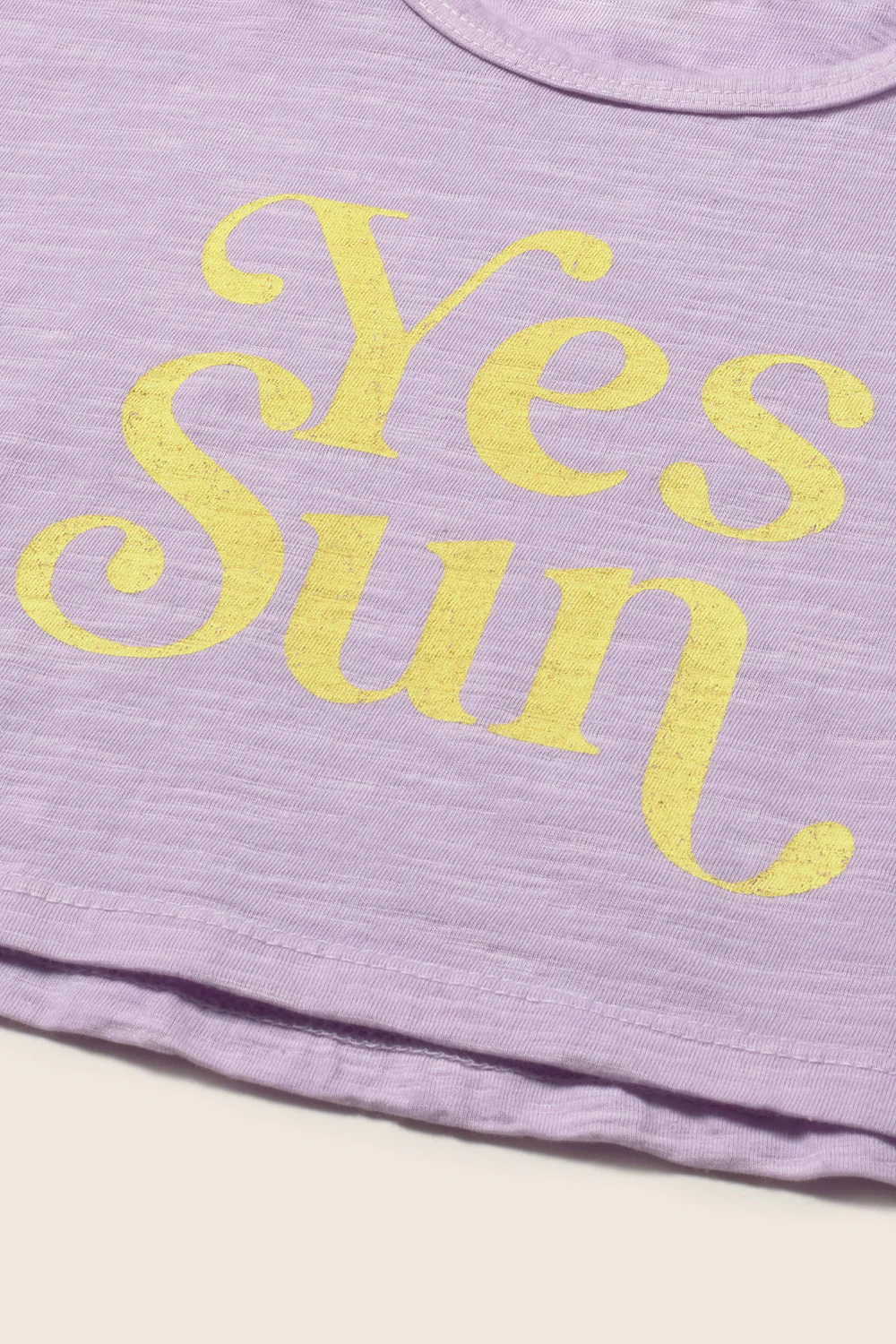Soft Slub Cotton Print Baby T-Shirt Yes Sun - Image 3