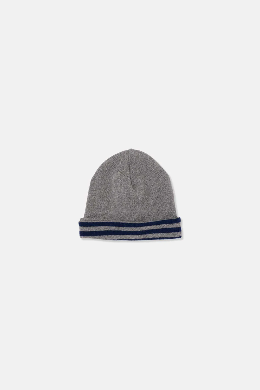 SOFT STRIPED NEWBORN BEANIE - Image 3