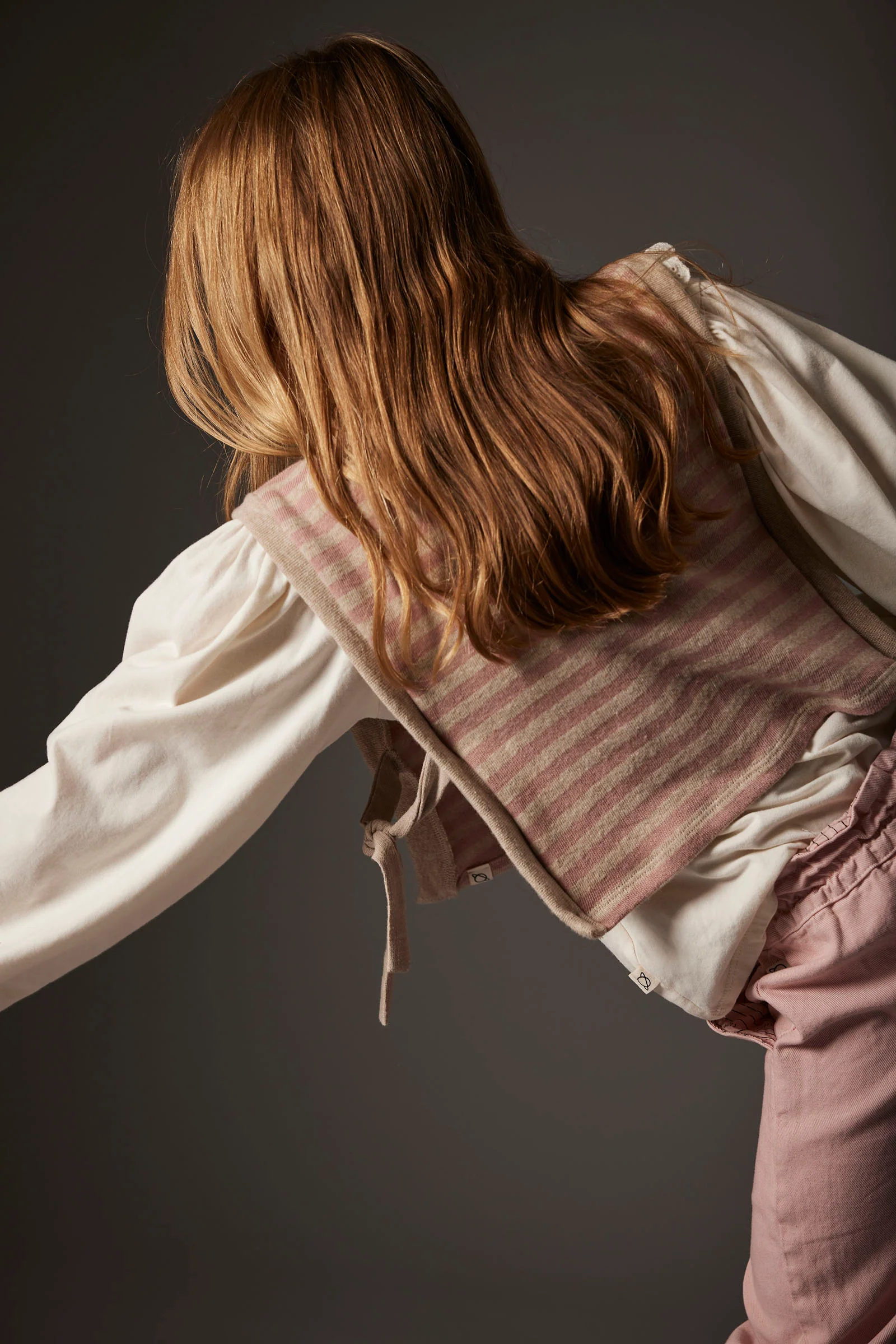 Soft Stripes Knit Vest - Nevada - Image 2