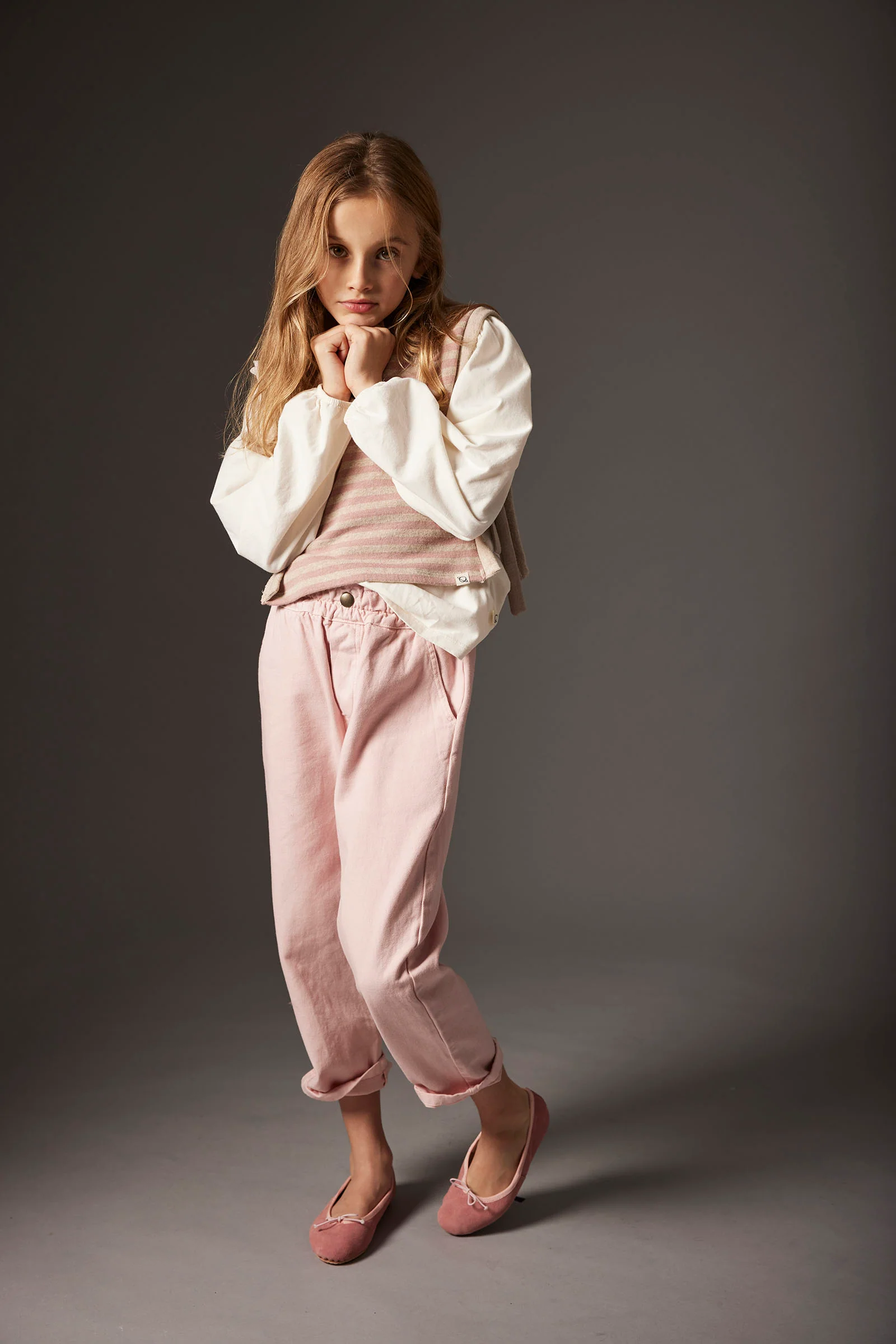 Soft Stripes Knit Vest - Nevada - Image 3