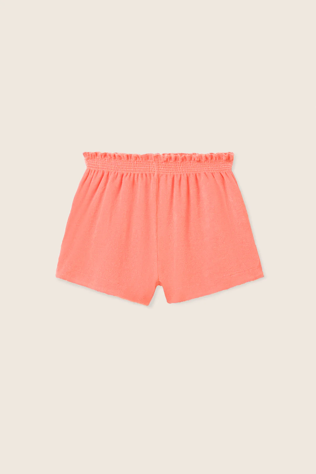 Soft Terry Cloth Side-Slits Shorts