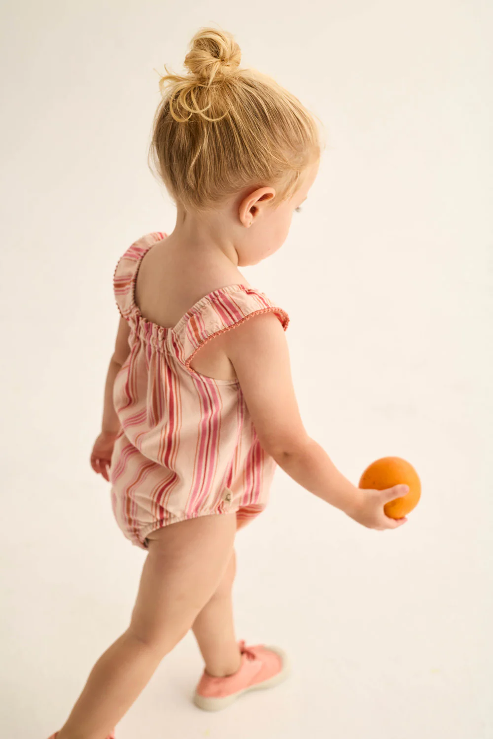 Striped Cotton Baby Romper