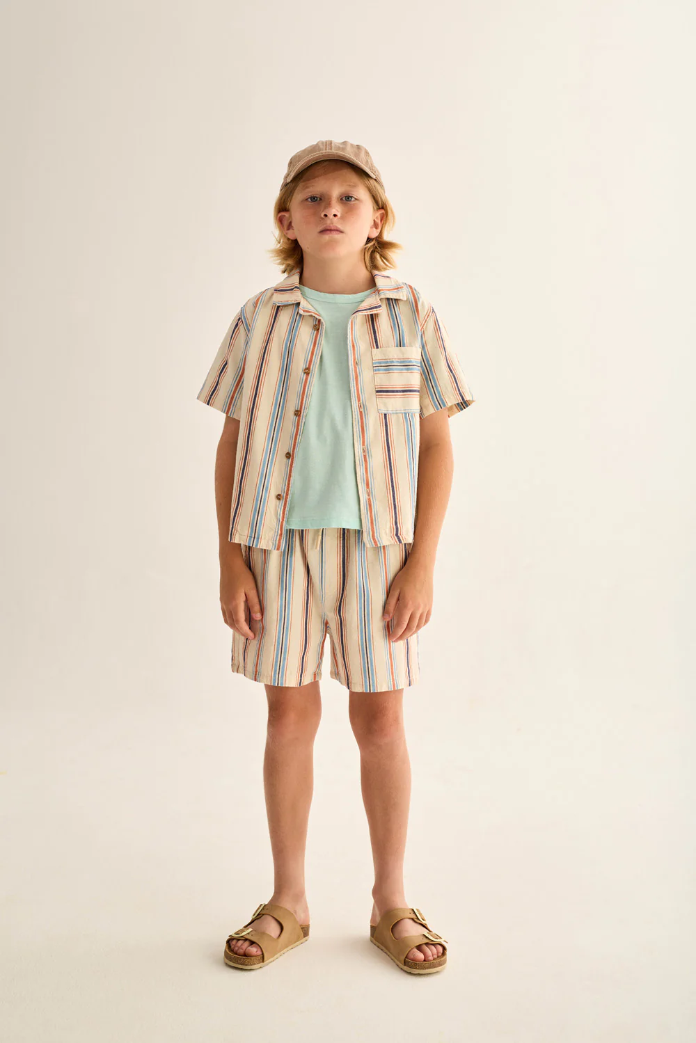 Striped Cotton Bermuda Shorts - Image 12