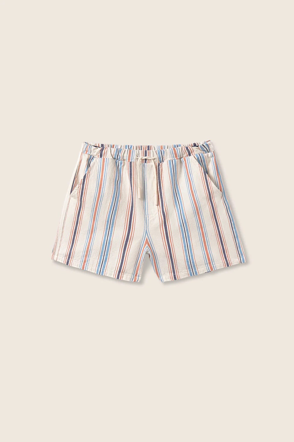 Striped Cotton Bermuda Shorts - Image 2