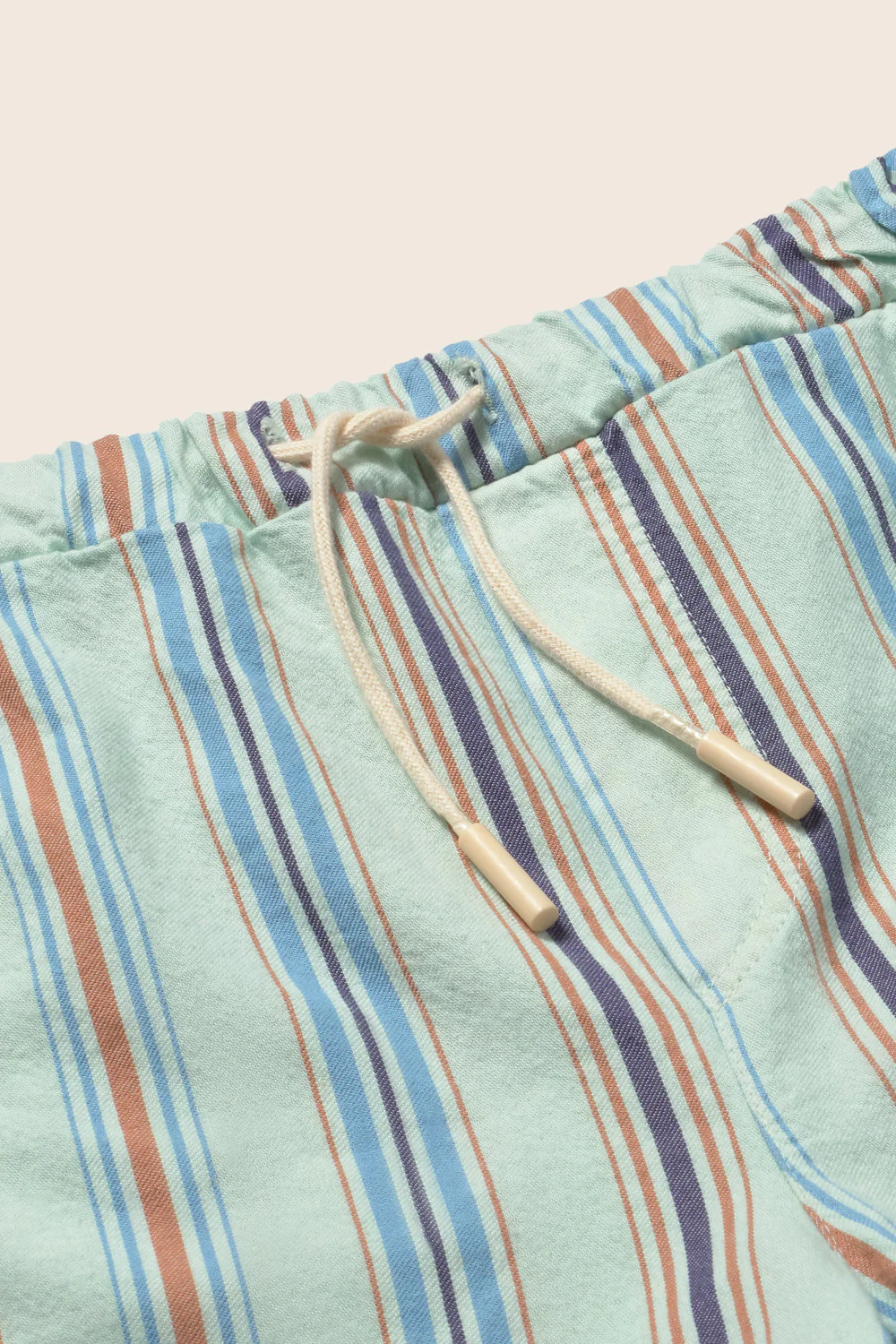 Striped Cotton Bermuda Shorts - Image 7