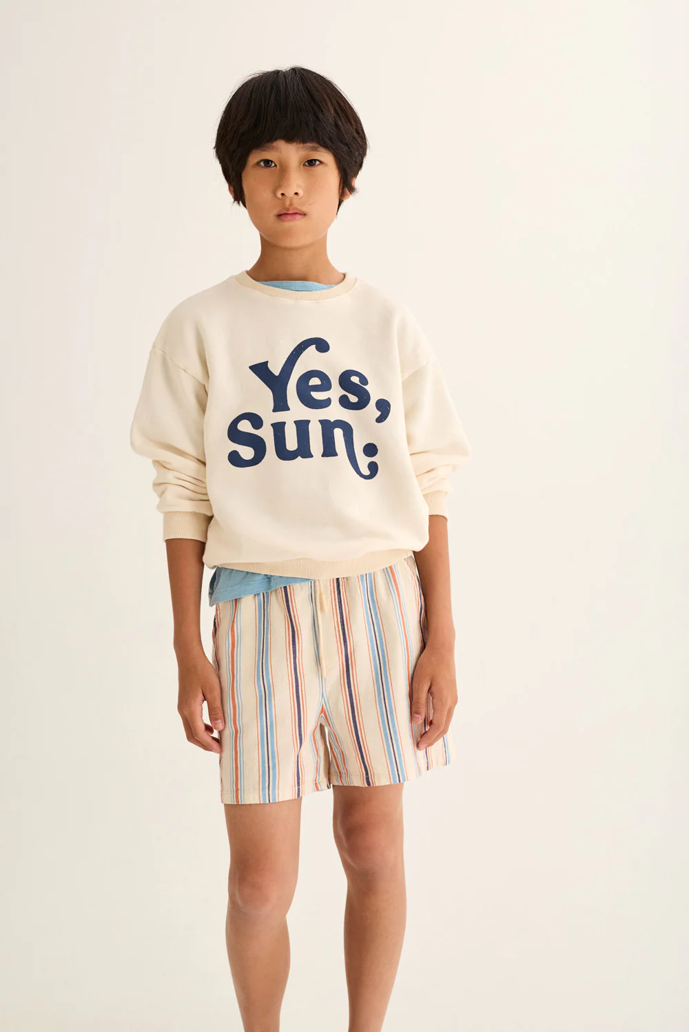 Striped Cotton Bermuda Shorts - Image 9