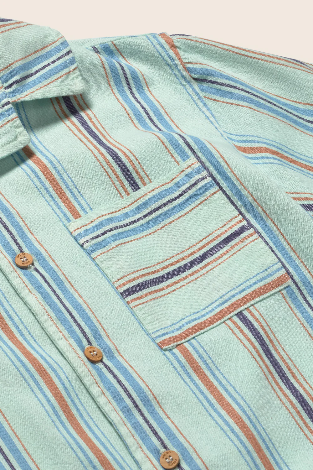 Striped Cotton Shirt - Image 3