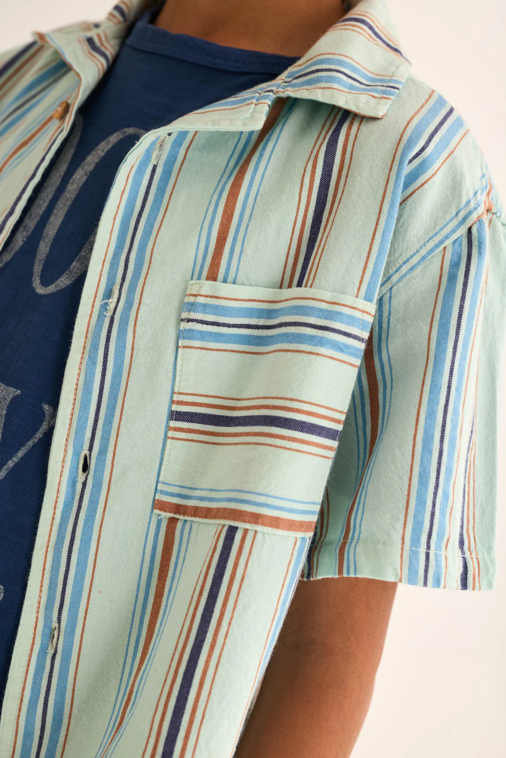 Striped Cotton Shirt - Image 5