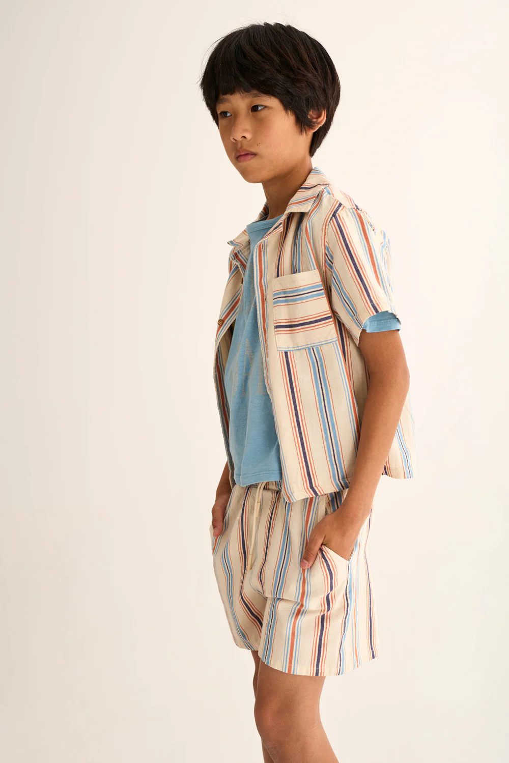 Striped Cotton Shirt - Image 9