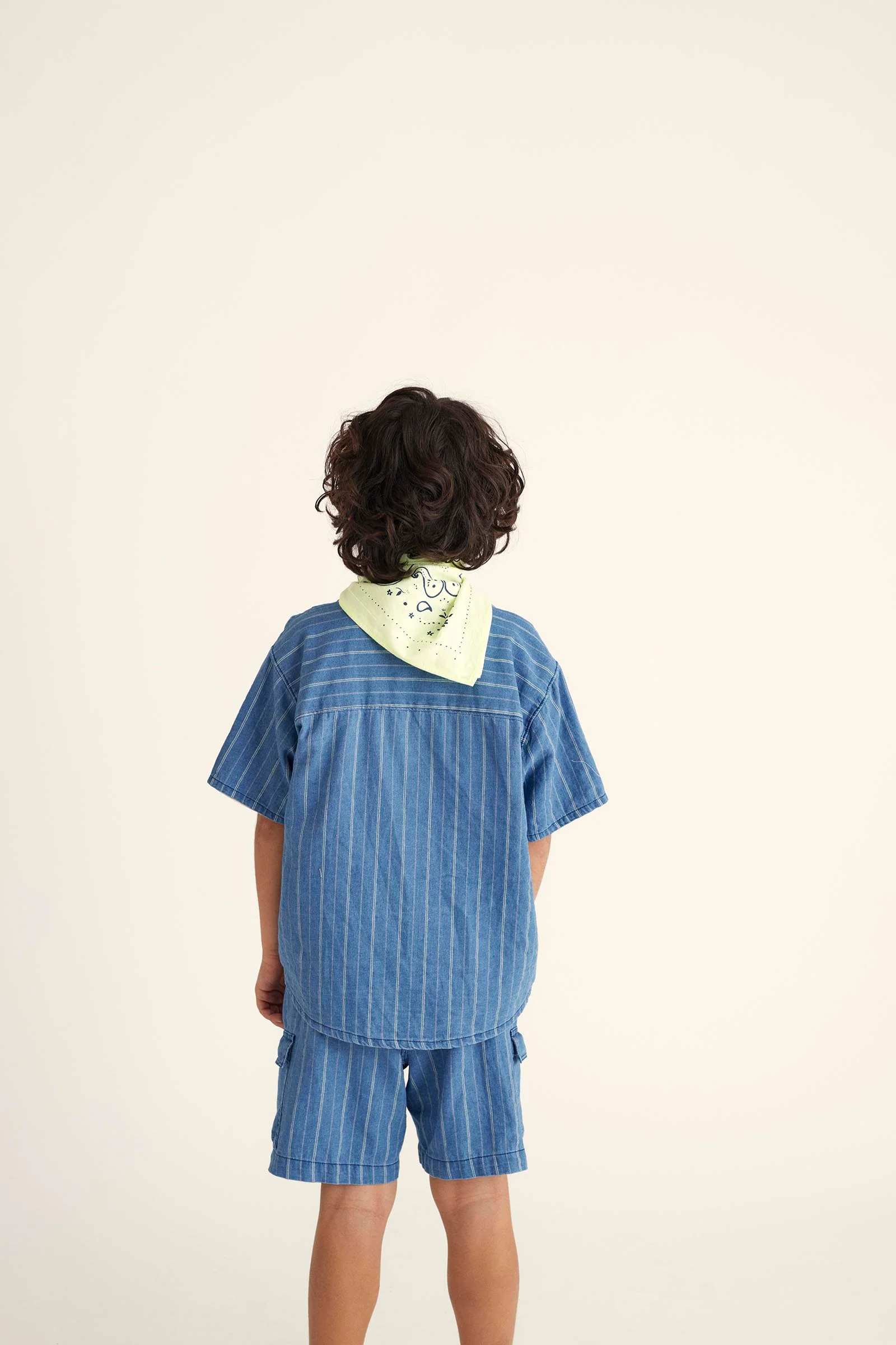 STRIPED DENIM SHIRT - ABEL - Image 3