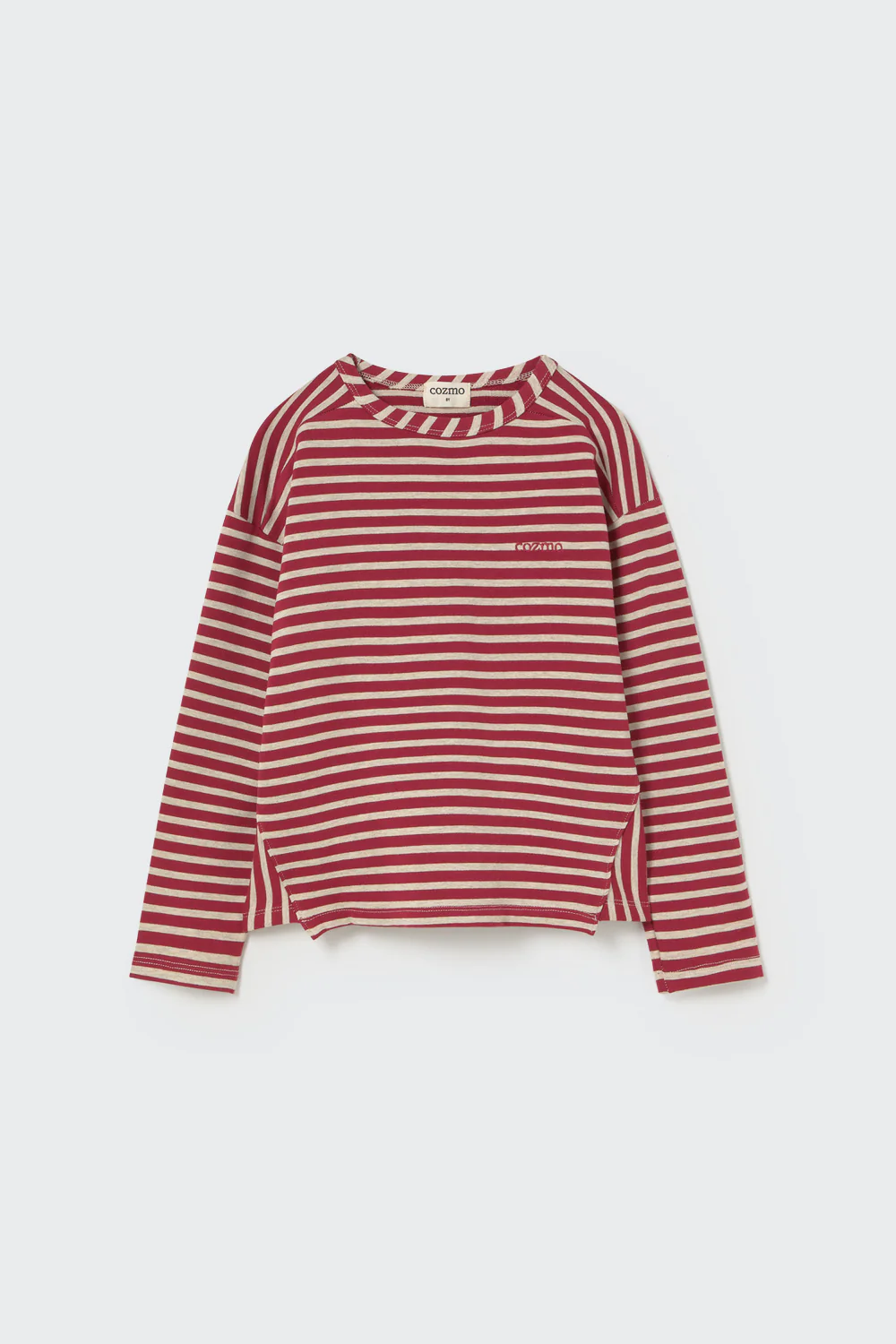 Striped Elastic Fleece T-shirt - Joel - Image 3