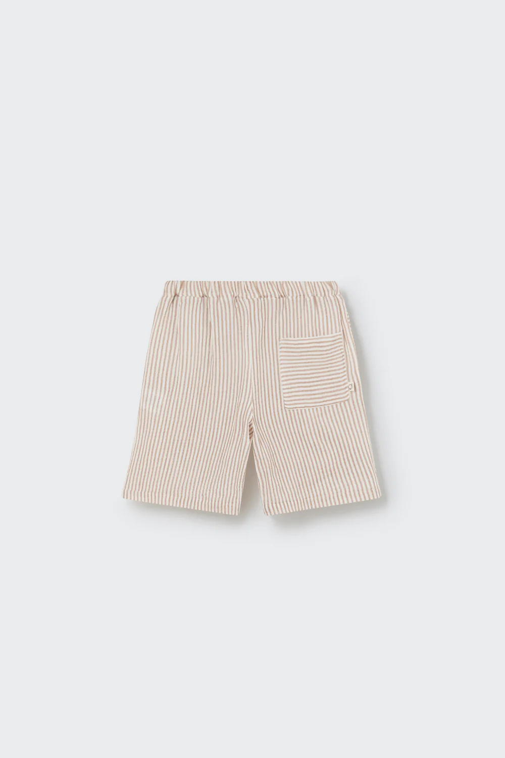 STRIPED GAUZE BERMUDA SHORTS - ALEX - Image 10